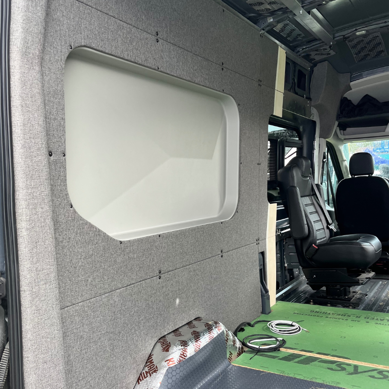 UNAKA GEAR CO. FORD TRANSIT INNIE SLEEPER CAPSULE POCKET (DRIVER-SIDE)