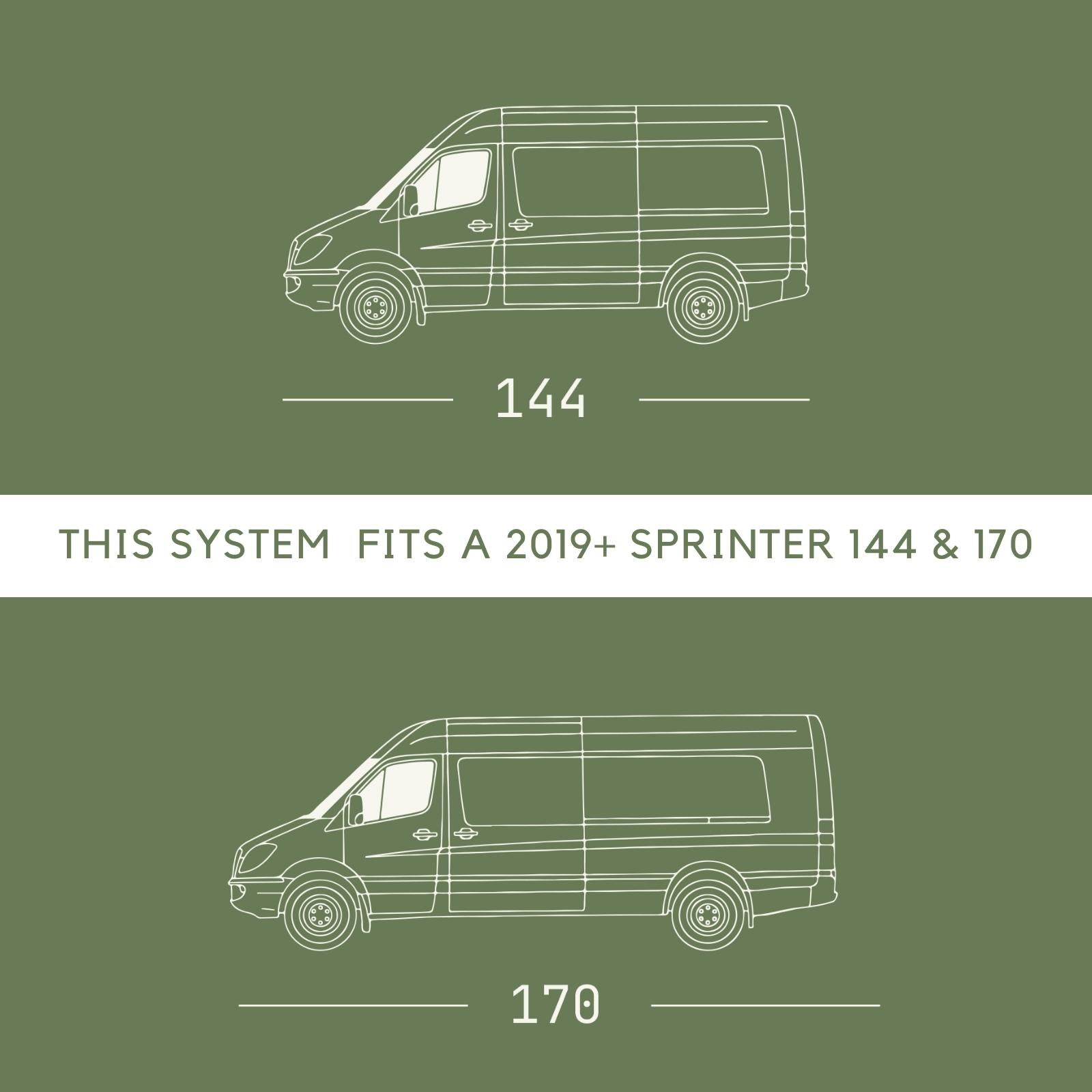 VANSPEED SPRINTER MULE CARRIER (PASSENGER SIDE 2019+)