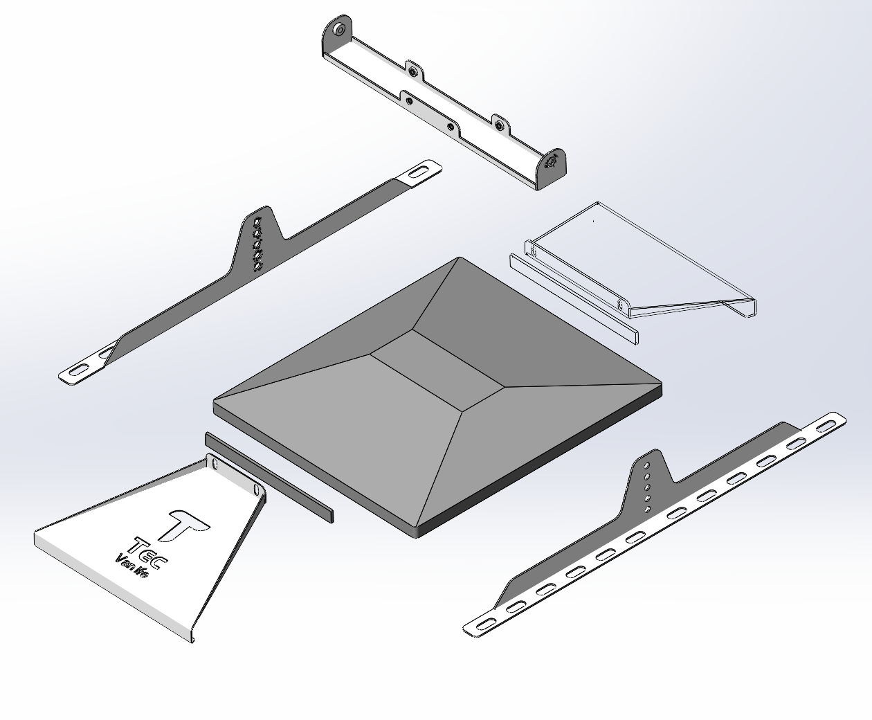 Tec Vanlife Starlink Mini Mount - Adjustable Roof Angle