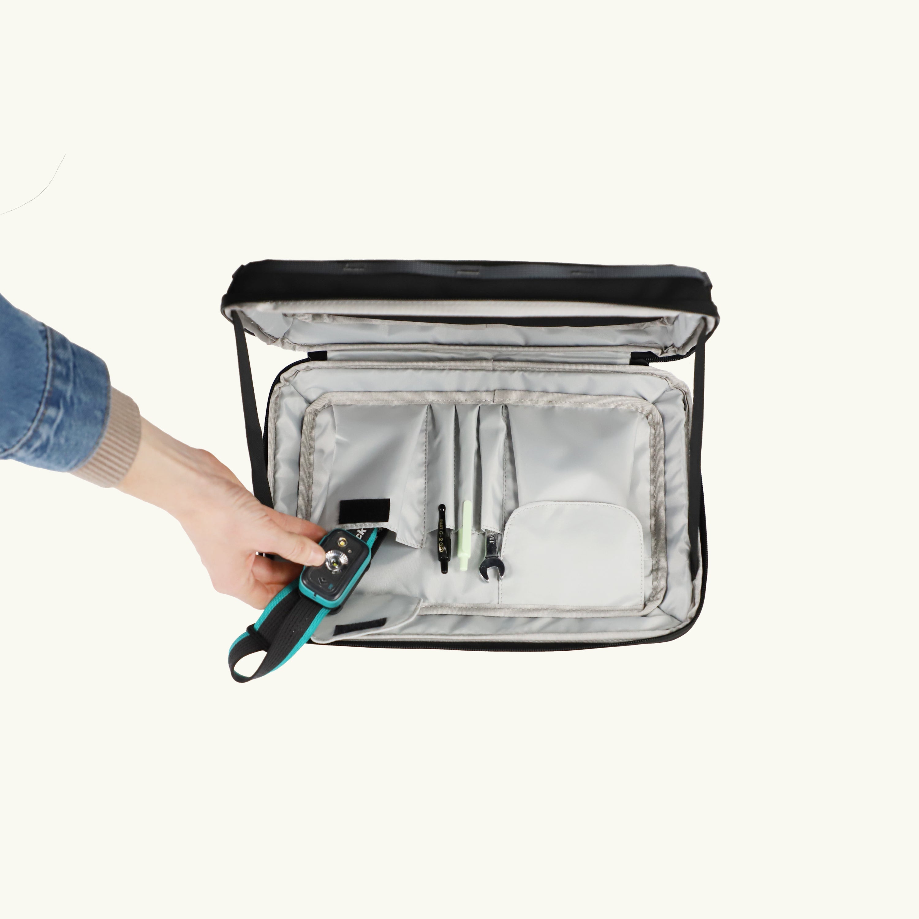 VanEssential Venture L-Track Stow Away Bag (Medium) - Removable L-Track Storage - Removable L-Track Storage