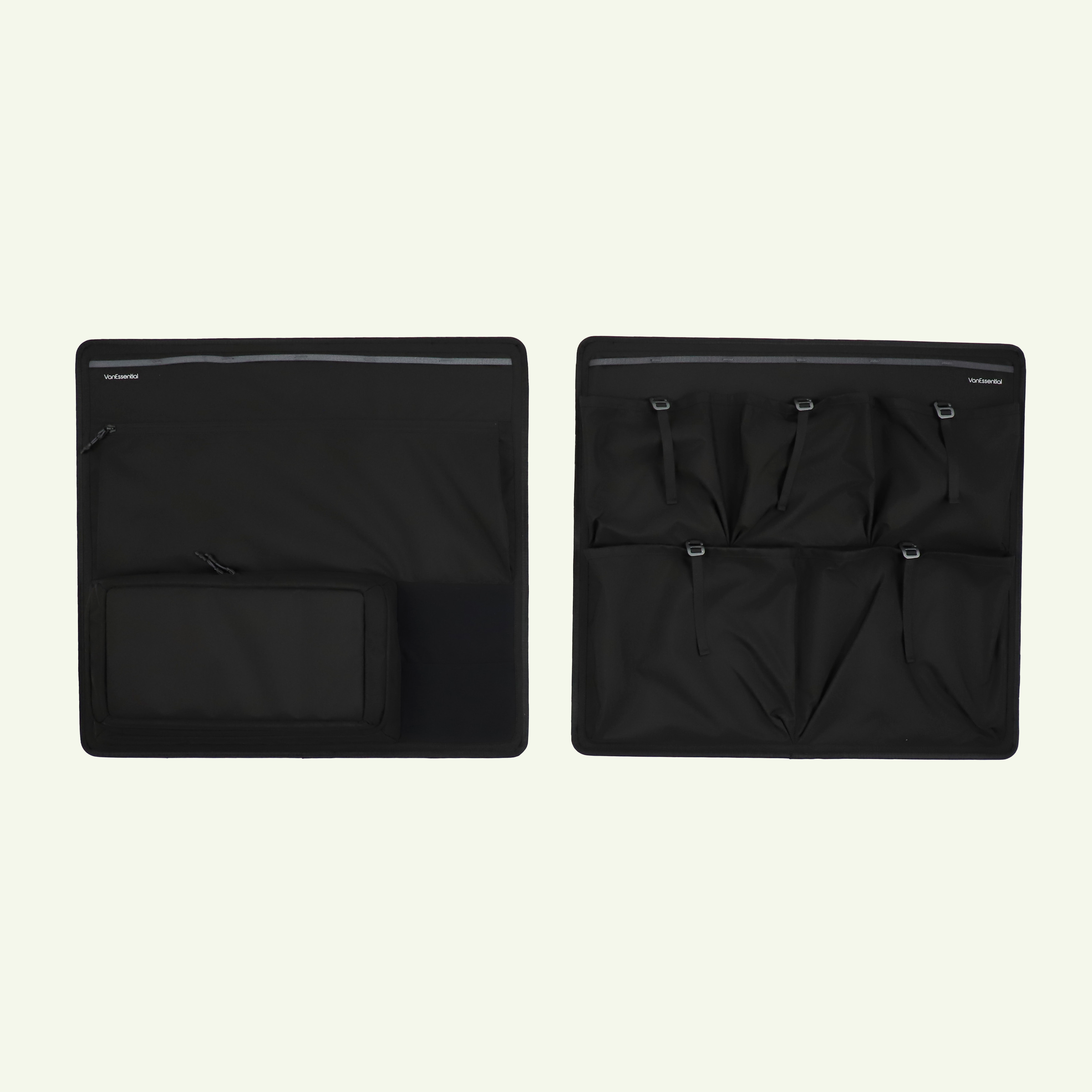 VanEssential Ram Promaster Lower Rear Door Storage Panels (Rear) - Rear-Door Organization