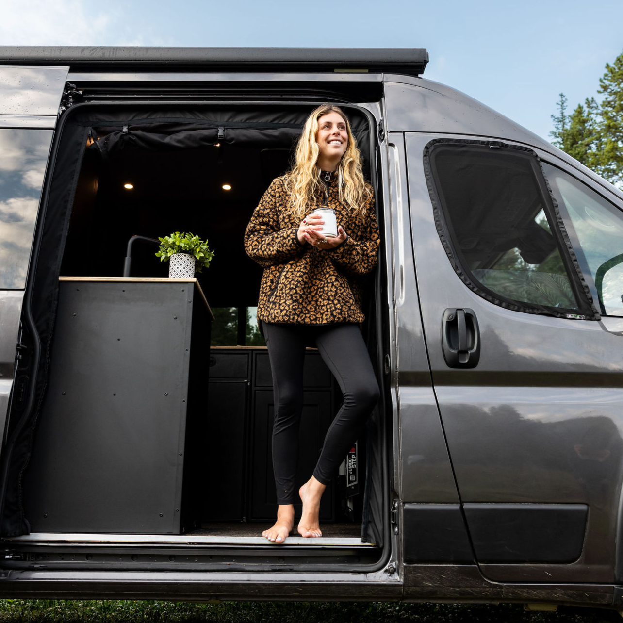 VanEssential Ram Promaster Bug Screen - Front Doors (Pair) - Pest-Free Airflow
