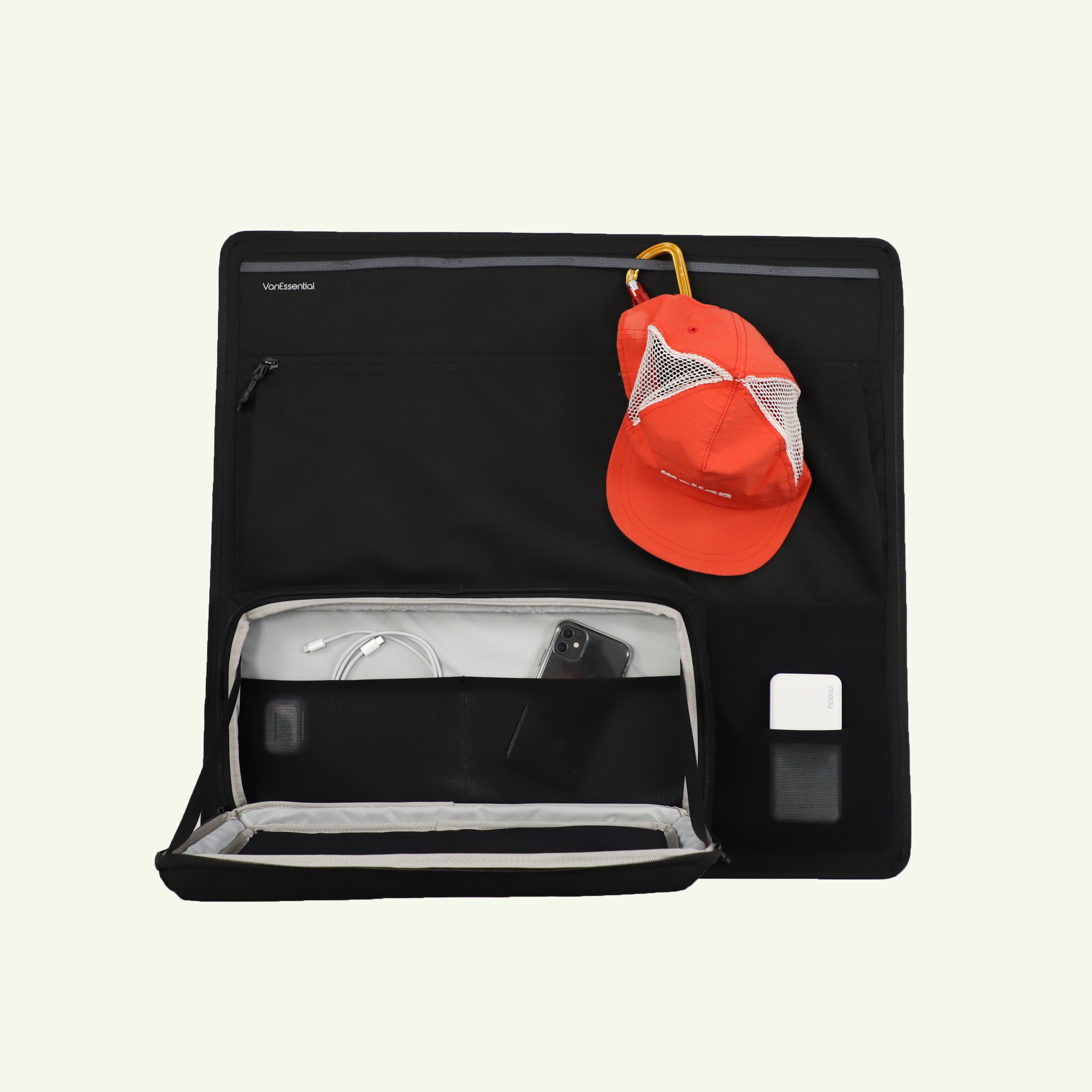 VanEssential Ram Promaster Lower Rear Door Storage Panels (Rear) - Rear-Door Organization