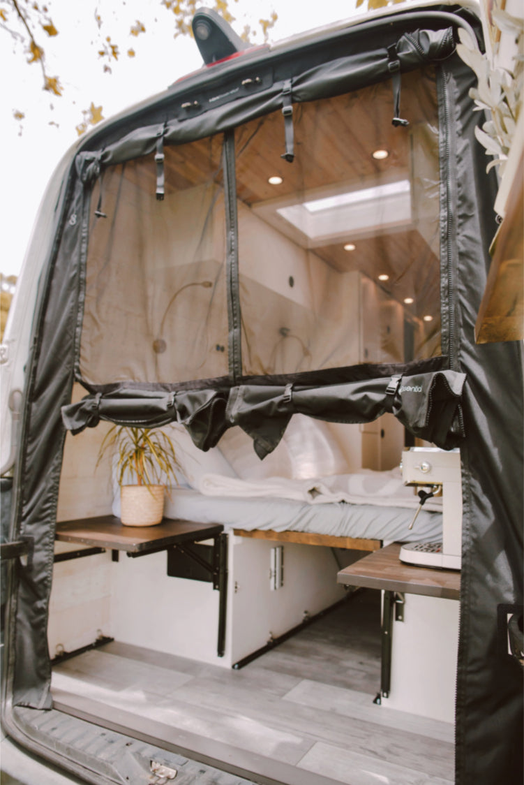 VanEssential Mercedes Sprinter Bug Screen - Rear Door - Rear-Door Airflow