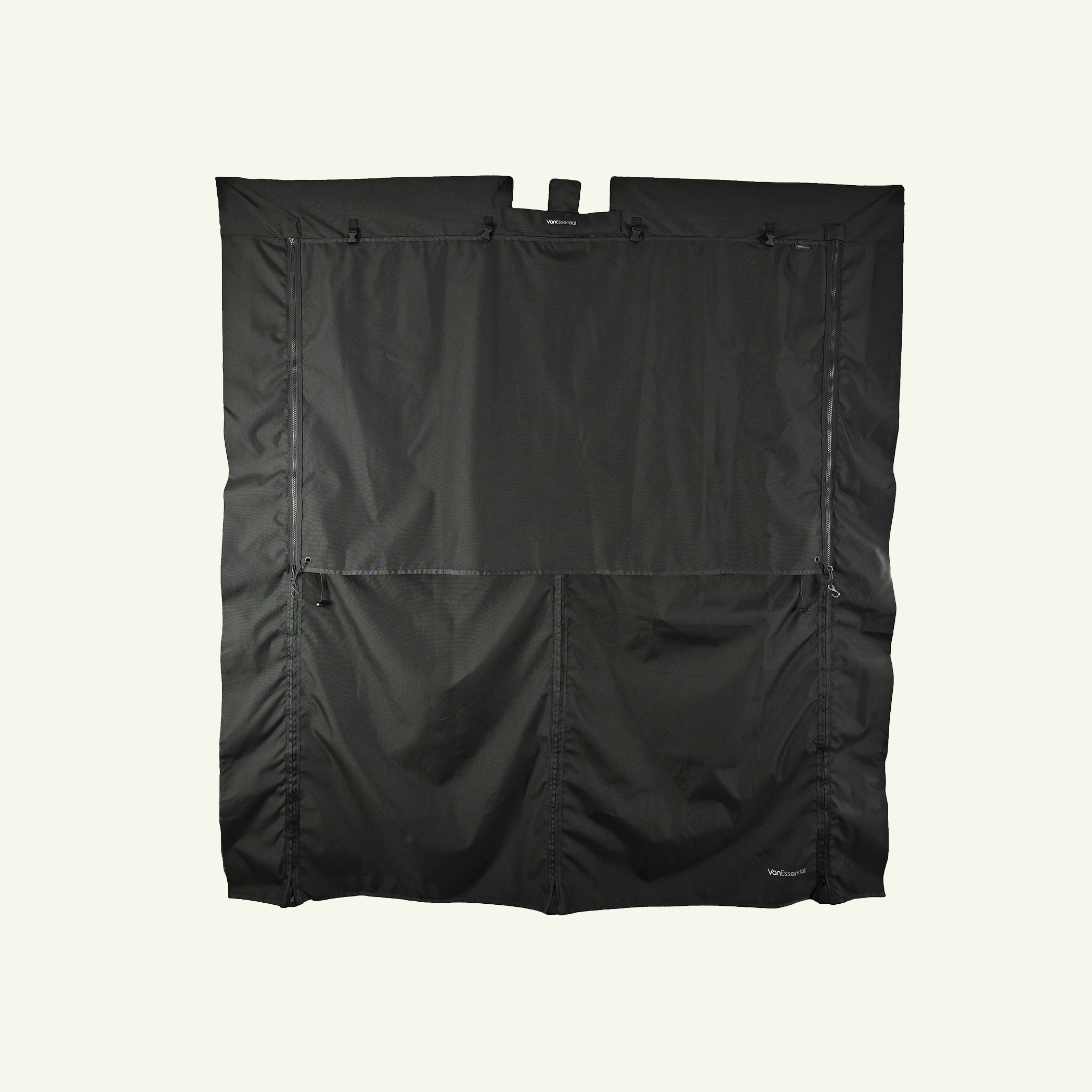 VanEssential Ram Promaster Bug Screen - Rear Door - Rear-Door Airflow