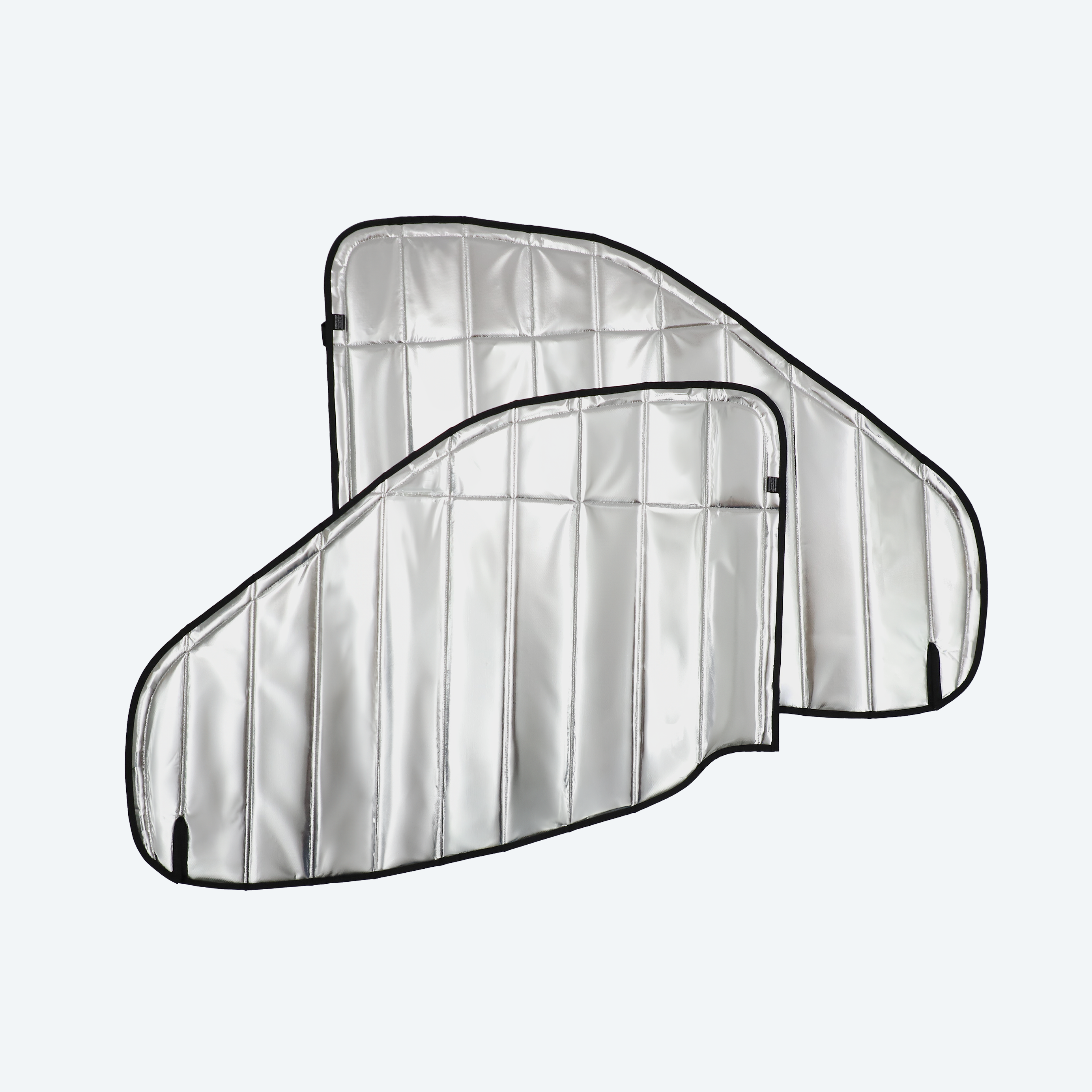 VanEssential Ford Transit Reflective Front Door Window Covers (Pair) - Thermal Privacy