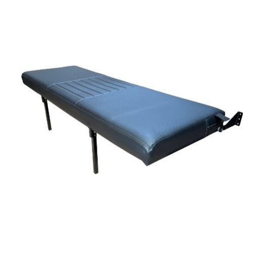 RB Components 58-Inch Folding Bench - Carbon Fiber Vinyl