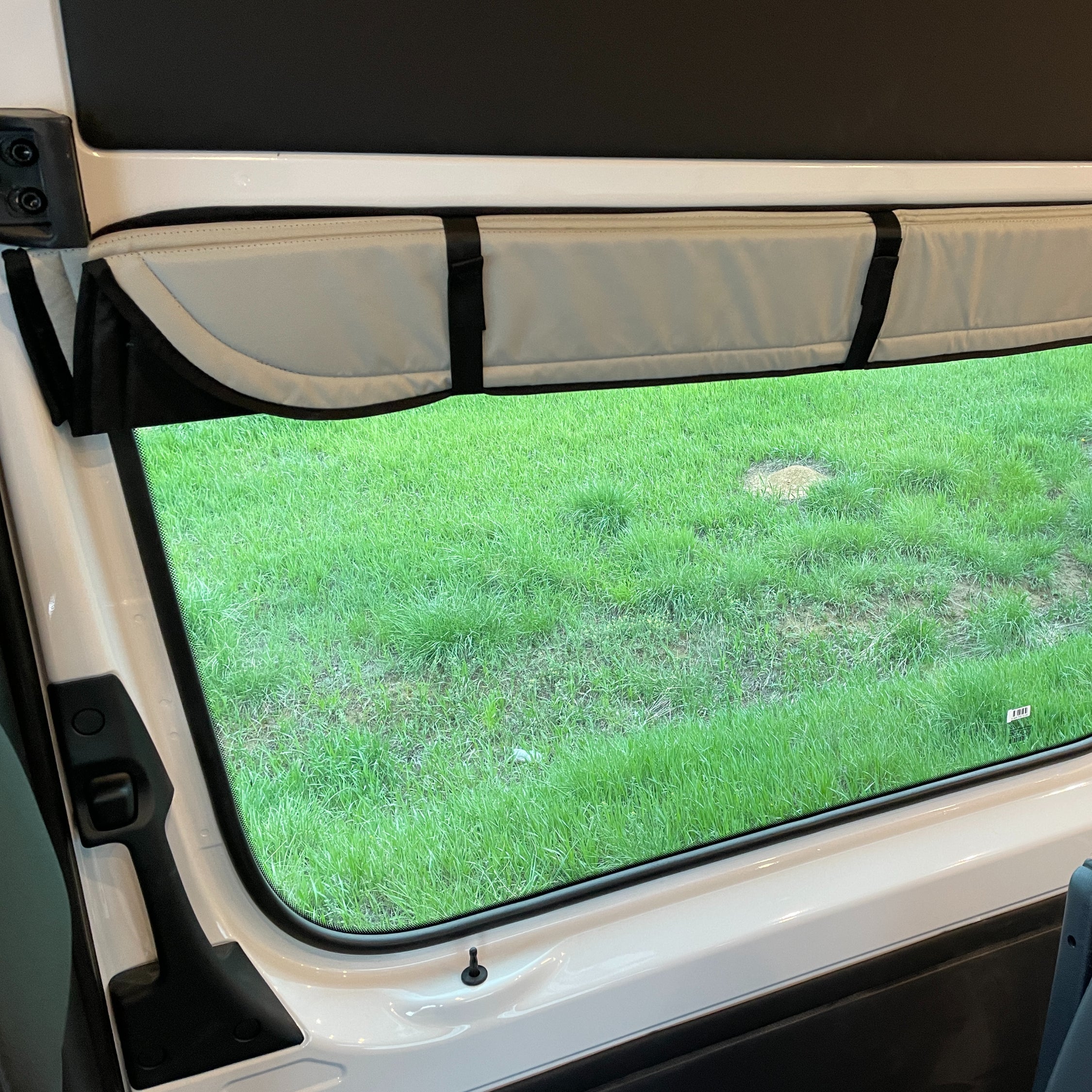 VanEssential Mercedes Sprinter Stealth Sliding Door Window Cover - Thermal Privacy