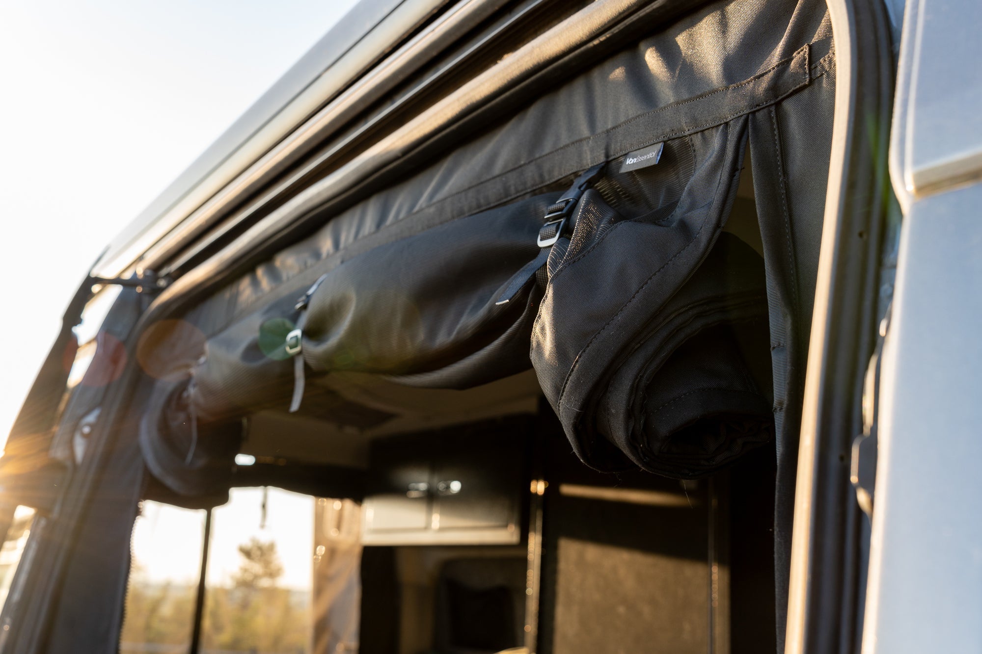 VanEssential Mercedes Sprinter Bug Screen - Sliding Door - Sealed Slider Airflow