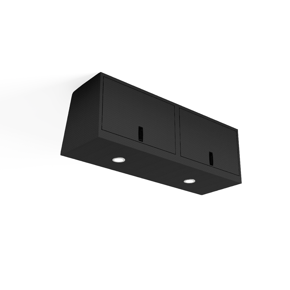 SERG SUPPLY SQUARED OVERHEAD VAN CABINET