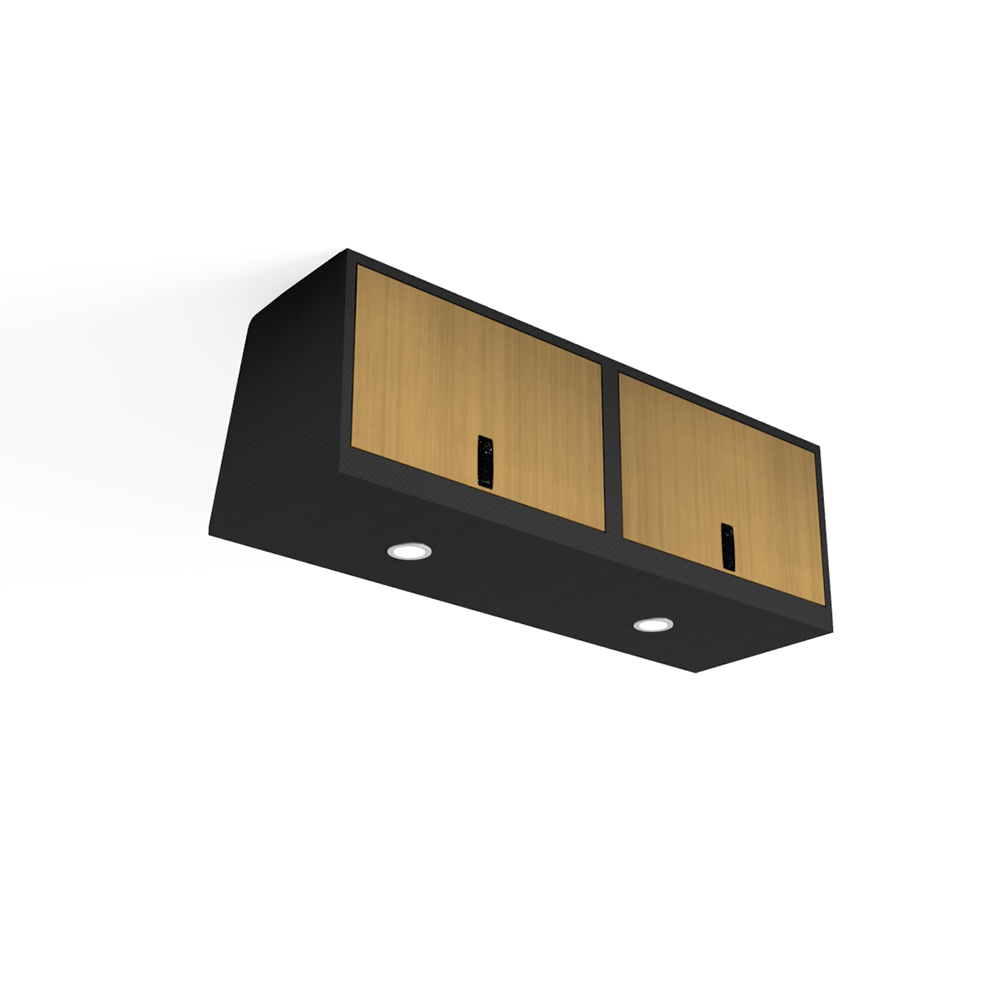 SERG SUPPLY SQUARED OVERHEAD VAN CABINET