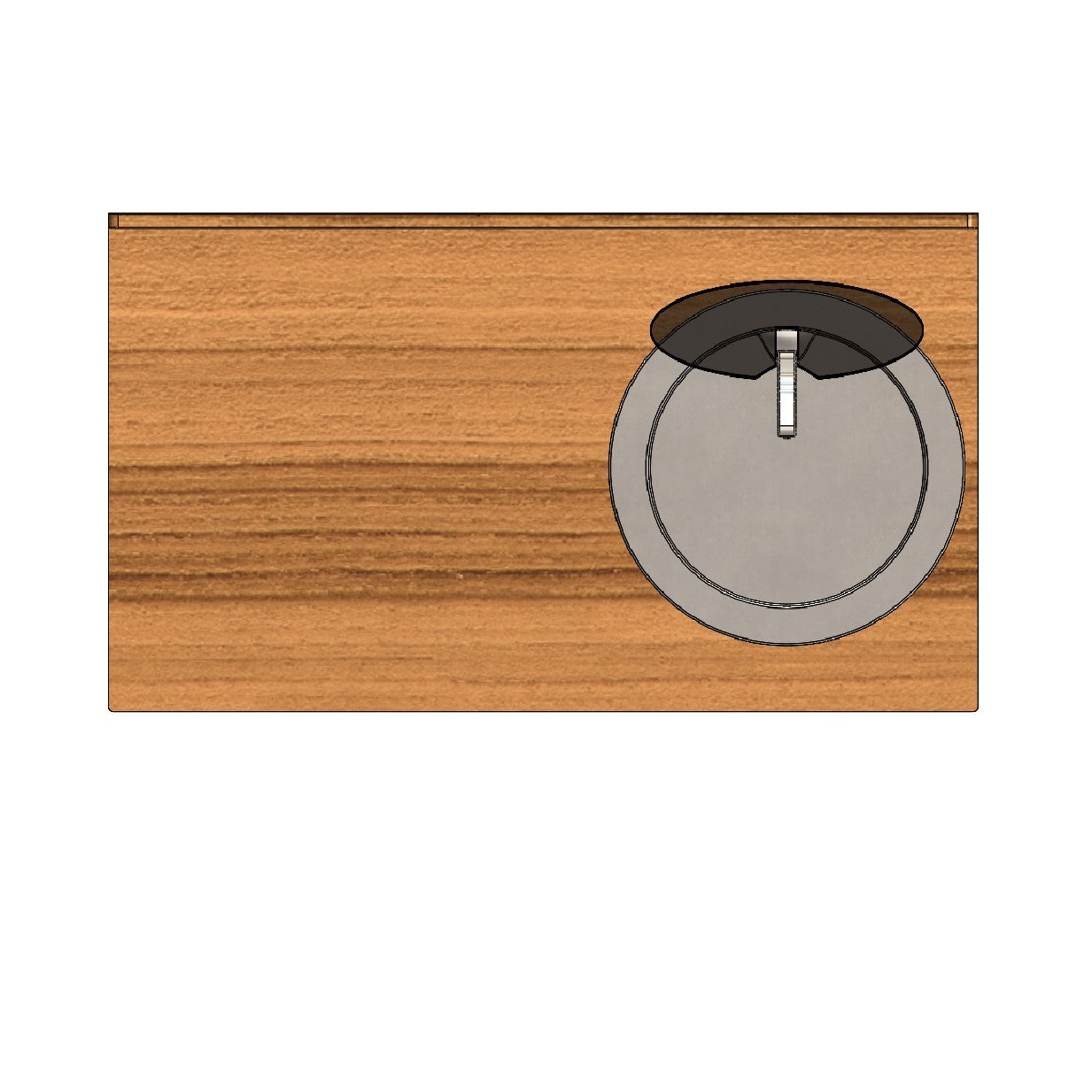 RB Components 42-Inch Isotherm 85 Galley Cabinet - Modular Base