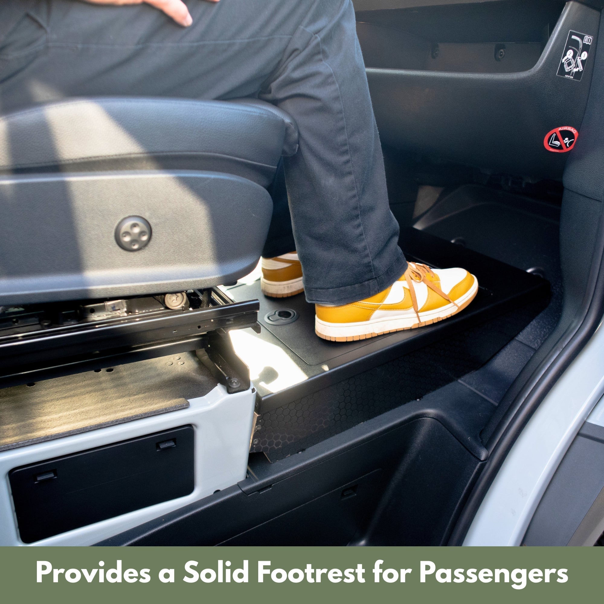 VAN MART SPRINTER FOOTREST STORAGE UNIT