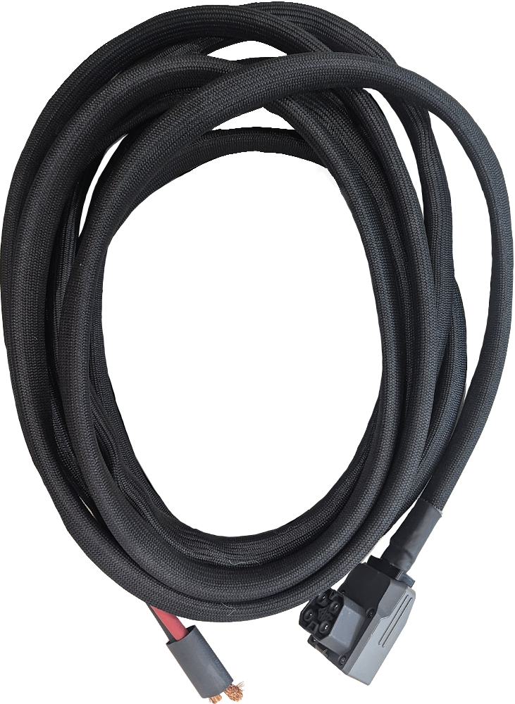 48-Volt Air Conditioner Cable for EcoFlow Power Kits (4-Post to Bare Wire, 20 Foot) - Direct 48V A/C Power