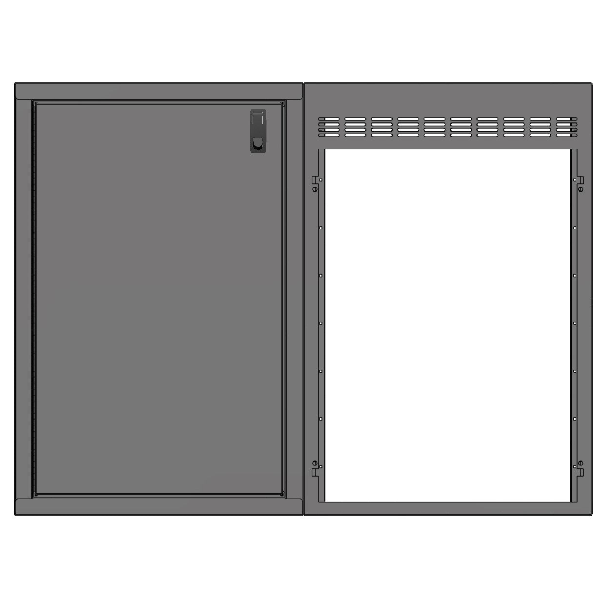 RB Components 48-Inch Isotherm 130 Galley Cabinet - Modular Base