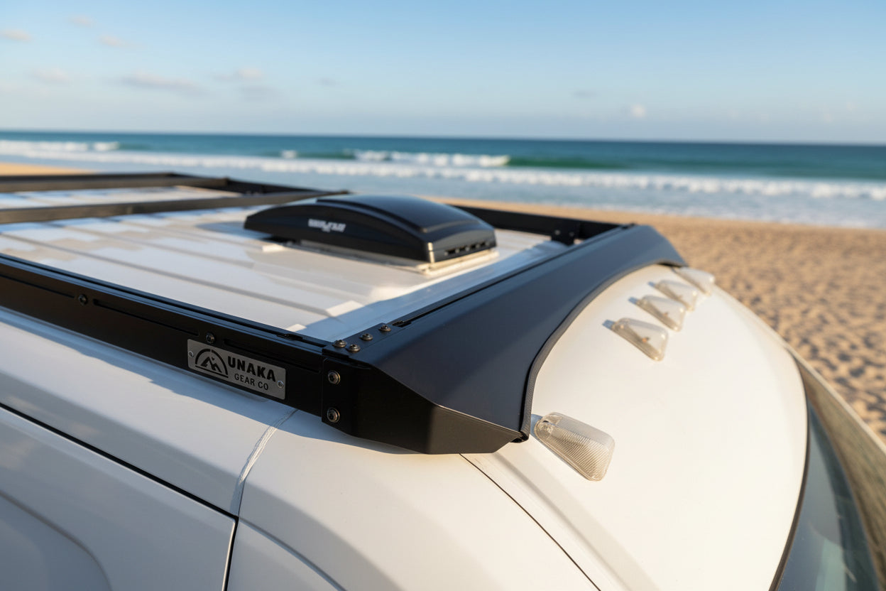 Unaka Gear Co. Ram ProMaster Roof Rack - Premium - 159" High Roof - Modular Roof Rack System