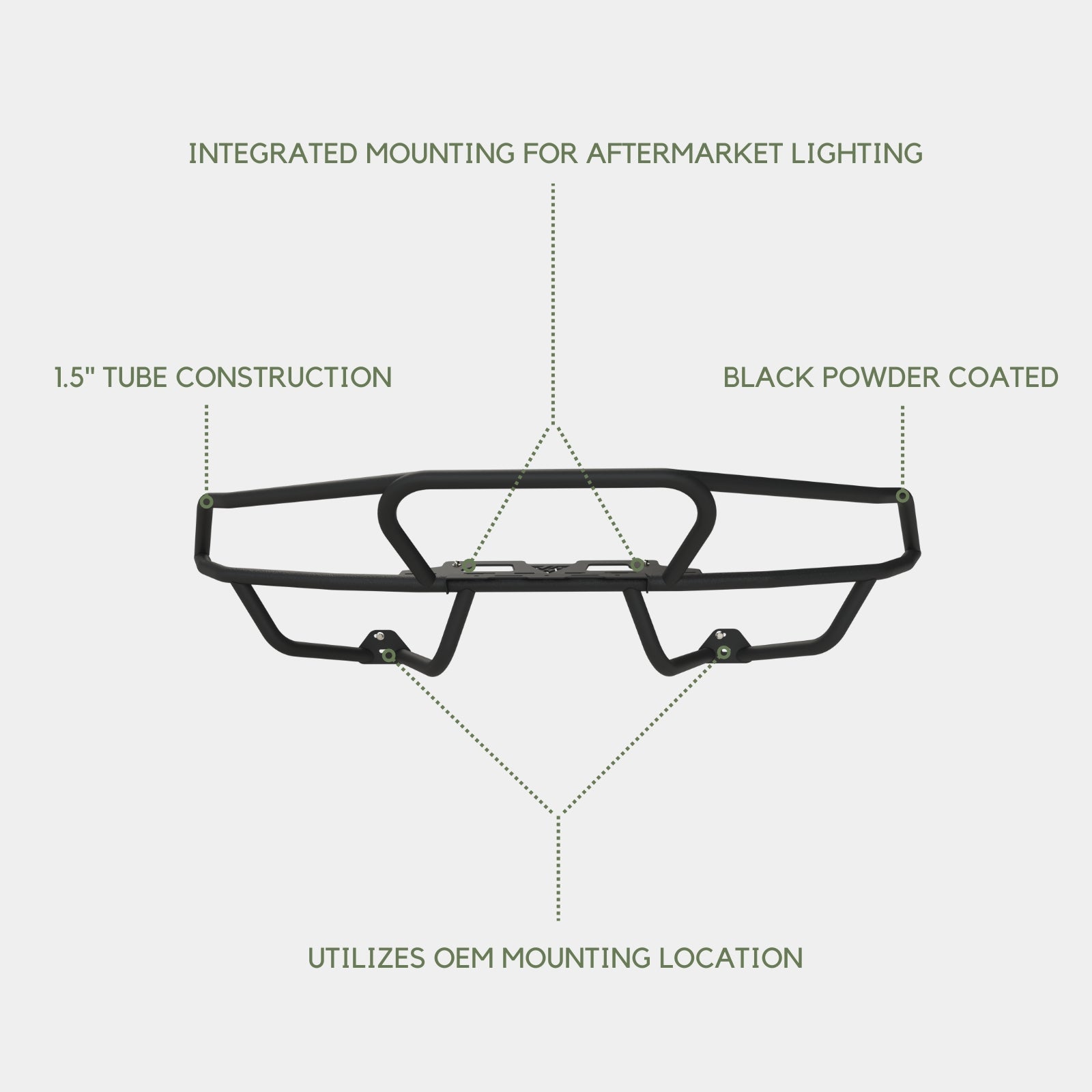 VANSPEED SPRINTER BAJA FRONT BUMPER (2019+)