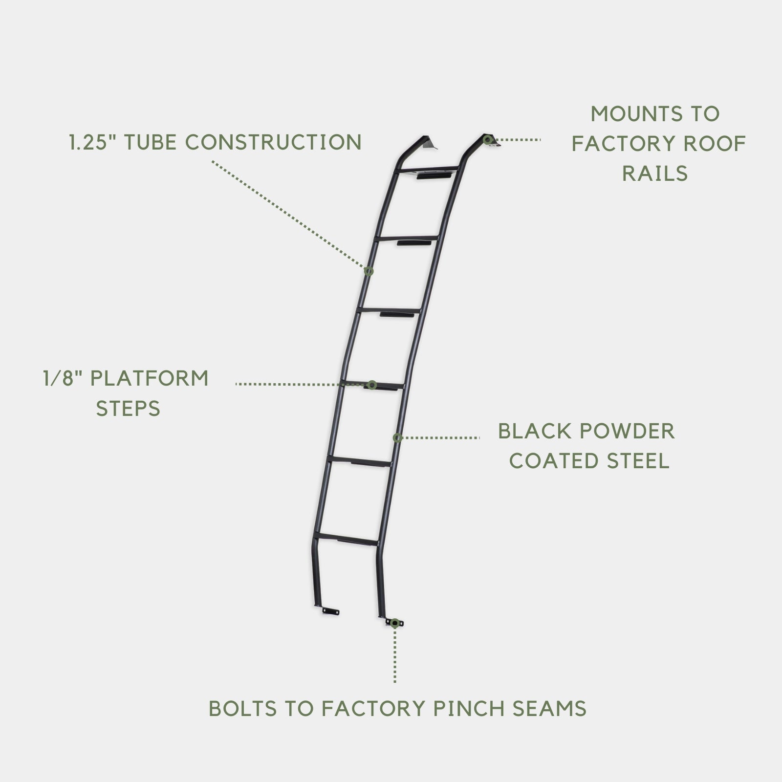 VANSPEED HIGH ROOF SIDE LADDER (2014+)