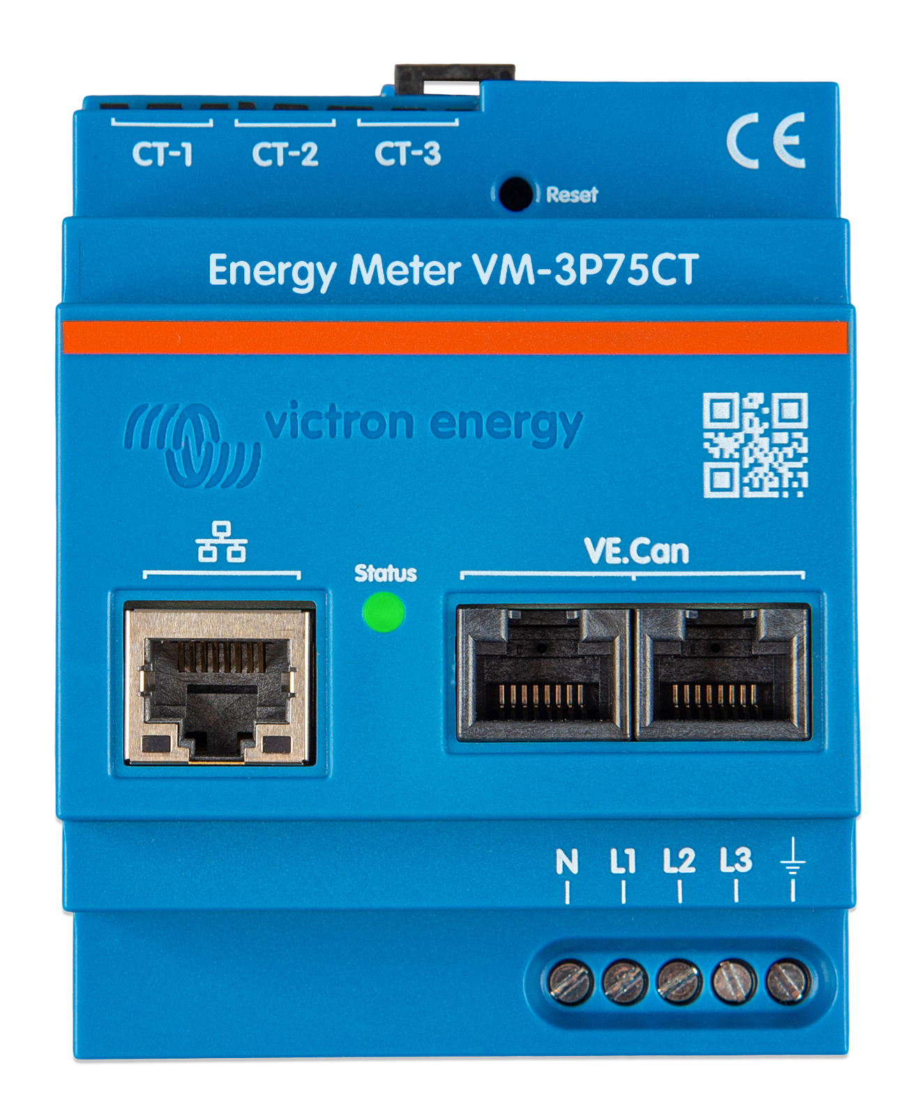 Victron REL200300100 Energy Meter VM-3P75CT - Energy Monitoring