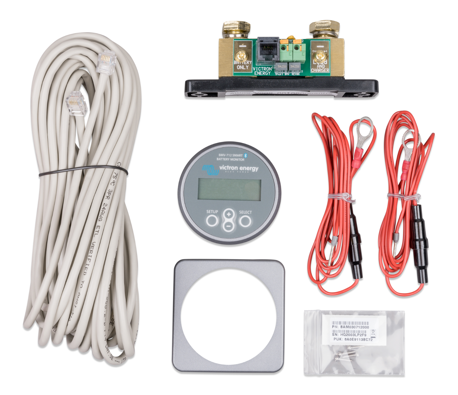VICTRON BAM030712000 Battery Monitor BMV-712 Smart Bluetooth - Battery Monitoring