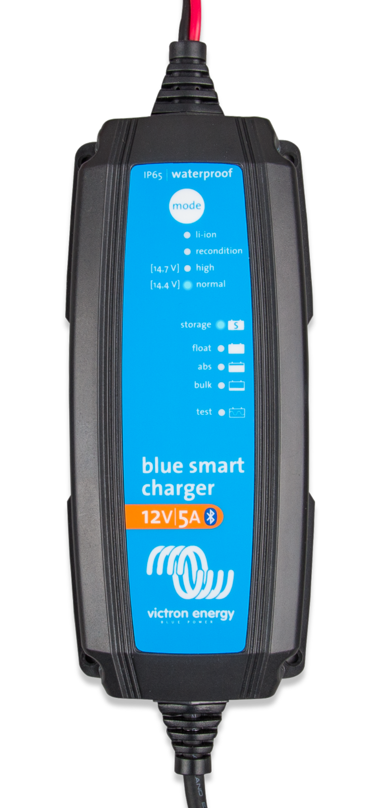 Victron BPC120531104R Blue Smart IP65 Charger 12/5(1) 120V NEMA 1-15P Retail - Shore-Power Battery Charging