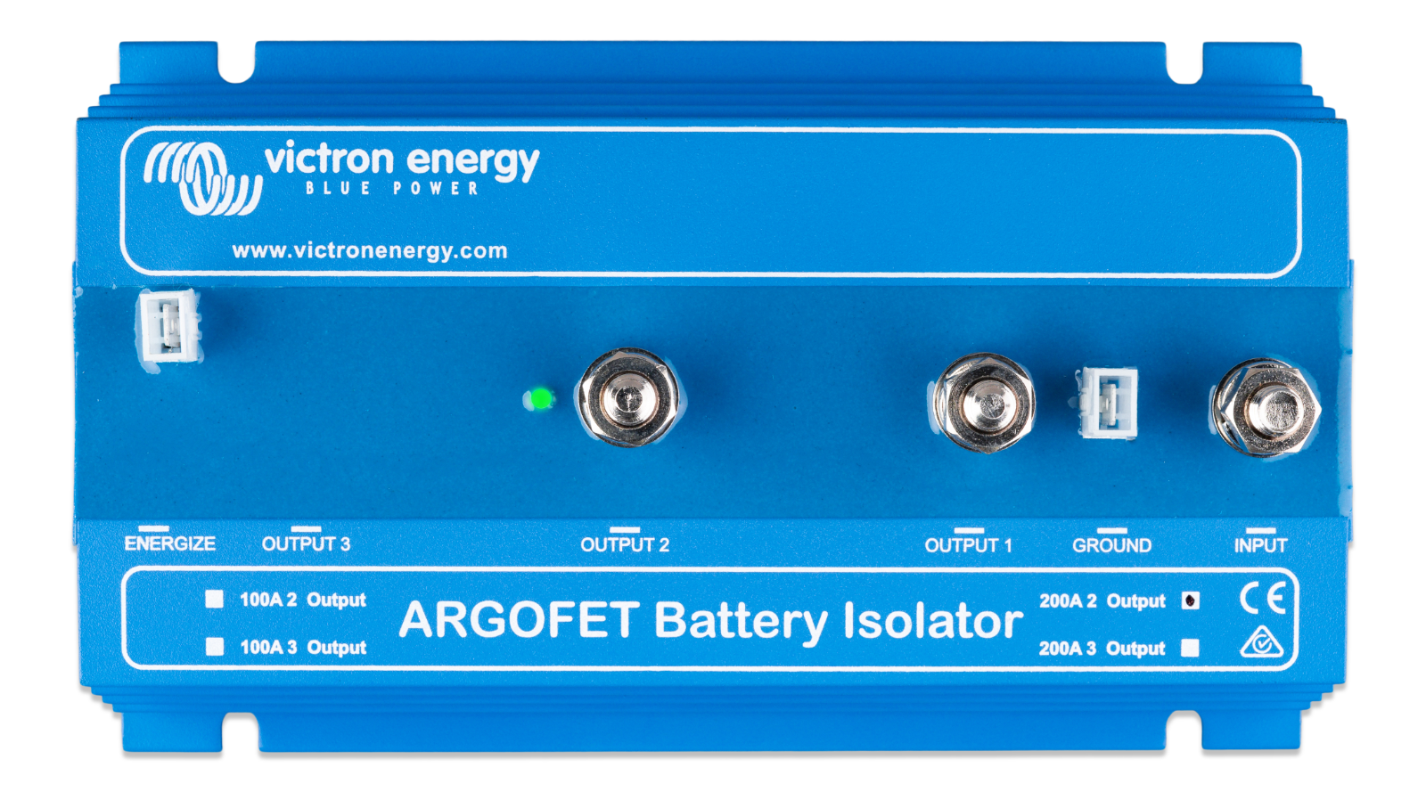 Victron ARG200201020 Argofet 200-2 Two batteries 200A Battery Isolater - Battery Isolation