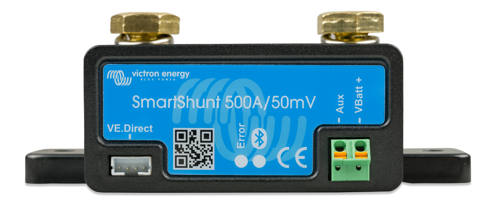 Victron SHU050150050 SmartShunt 500A Battery Monitor IP21 Smart Shunt Bluetooth - Battery Monitoring