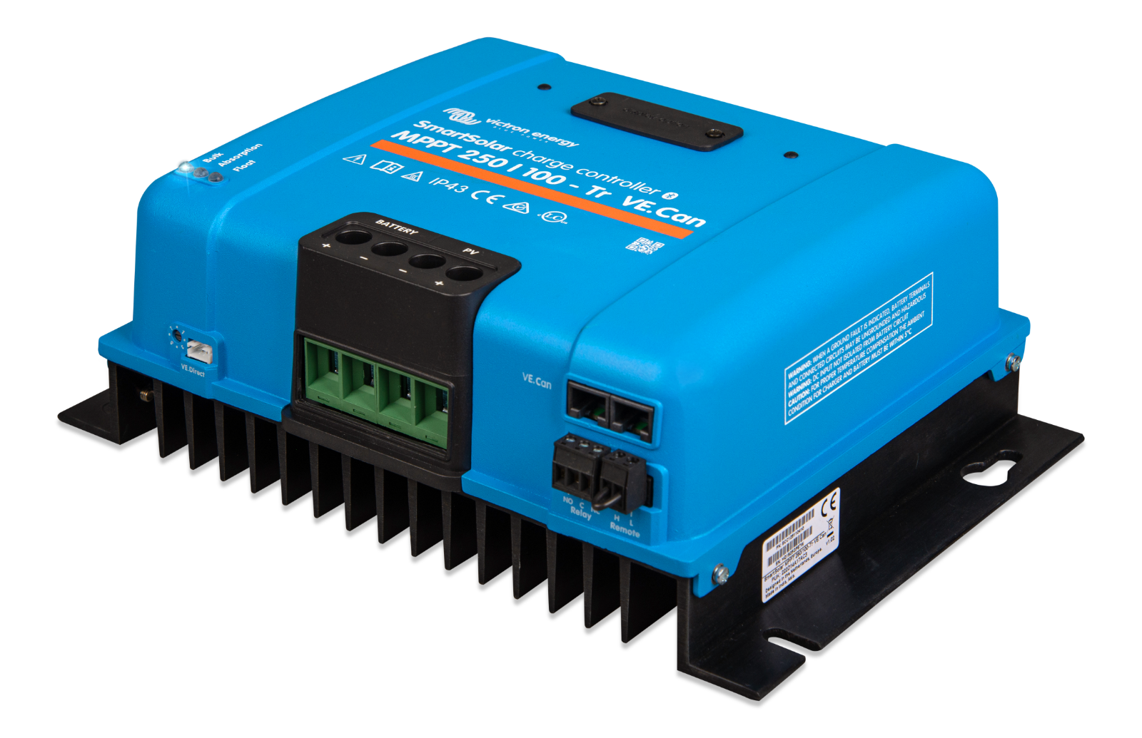 Victron SCC125110412 SmartSolar MPPT 250/100-Tr VE.Can - Solar Charge Control