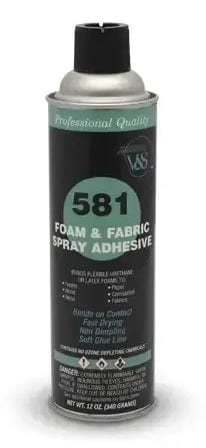 Foam and Fabric Adhesive 581 - Van Upholstery Bond