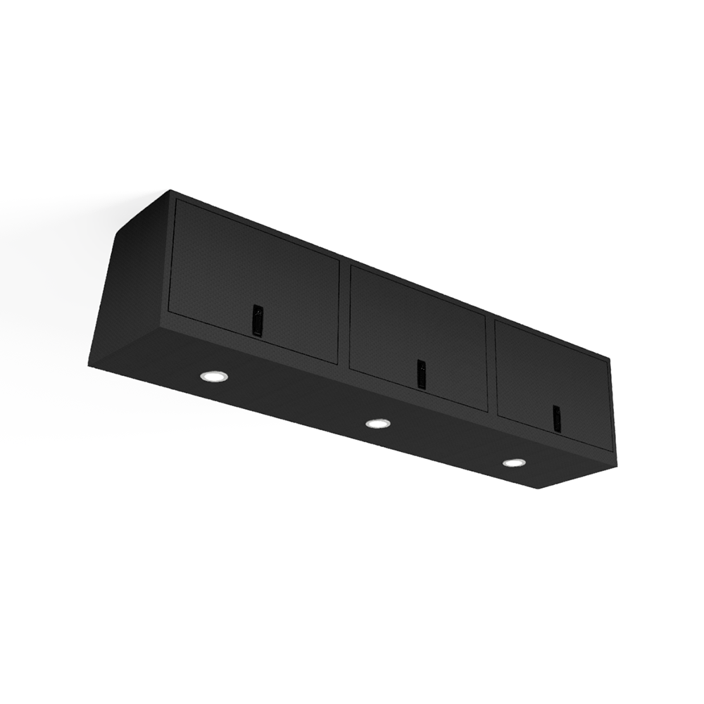 SERG SUPPLY SQUARED OVERHEAD VAN CABINET