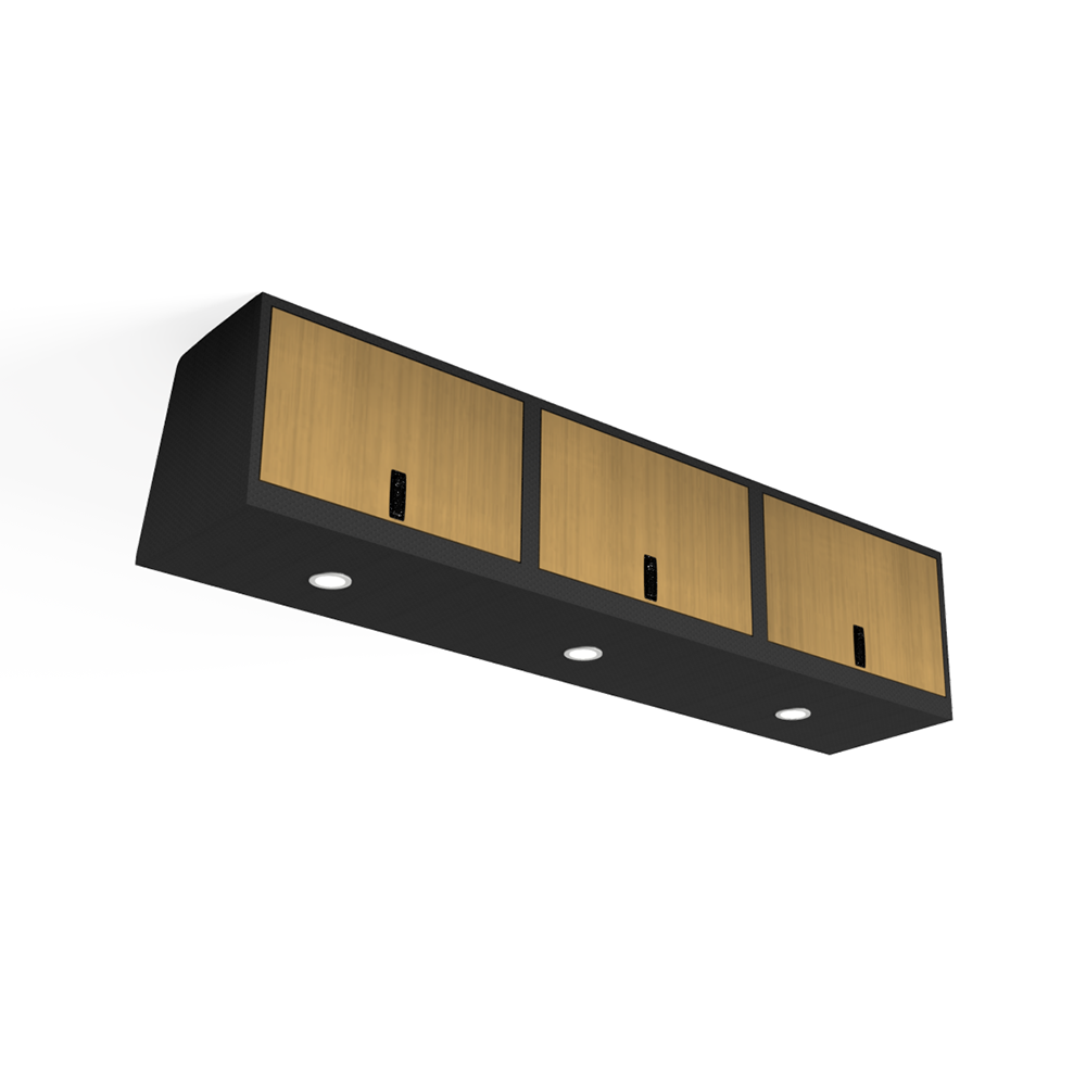 SERG SUPPLY SQUARED OVERHEAD VAN CABINET