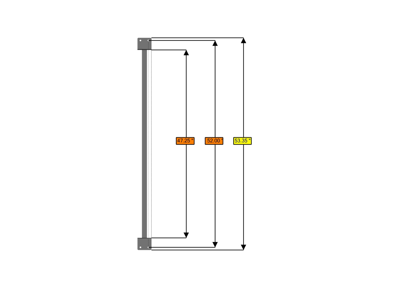 RB Components Sprinter Solar Roof Bar - High-Roof Mount