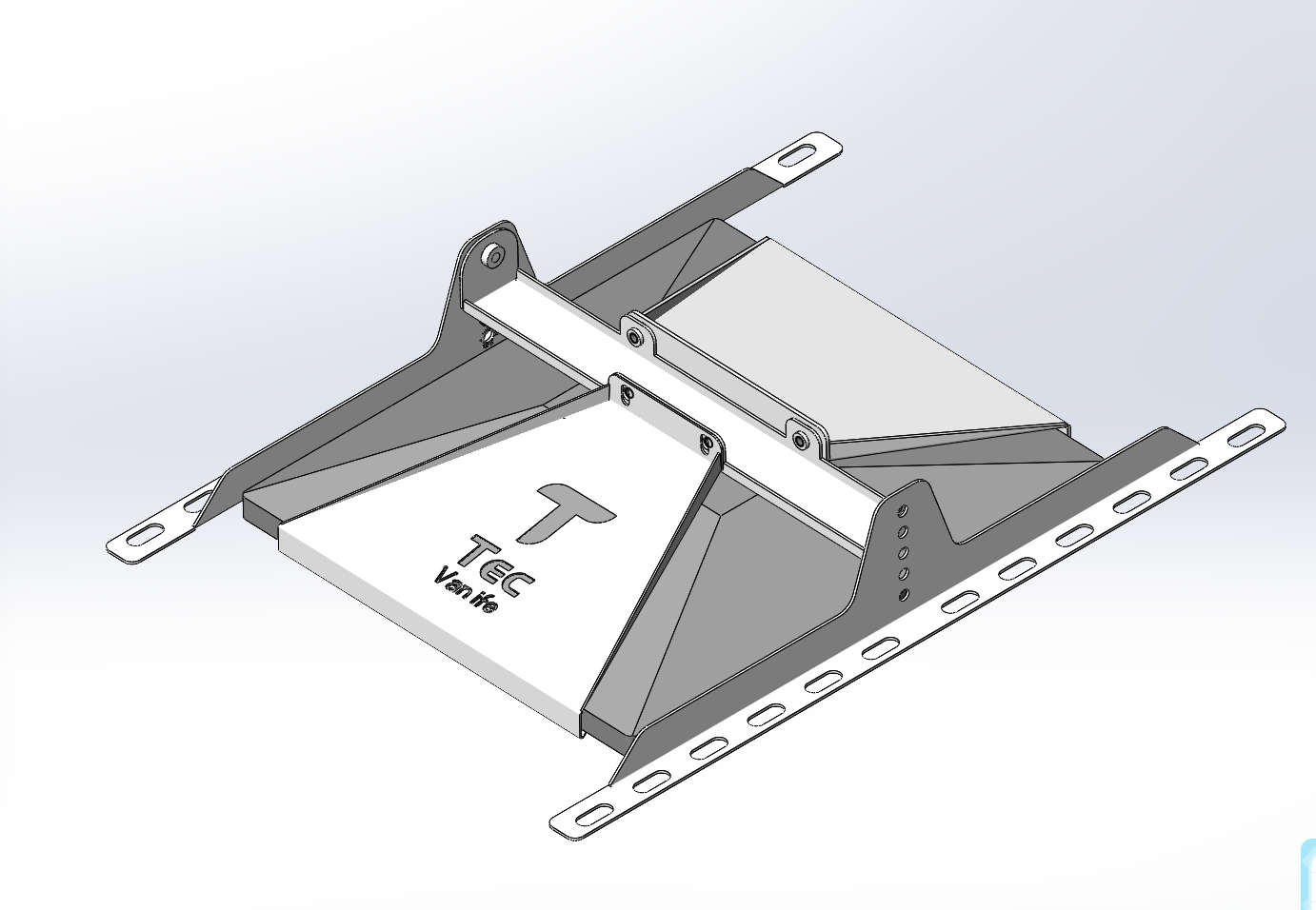 Tec Vanlife Starlink Mini Mount - Adjustable Roof Angle