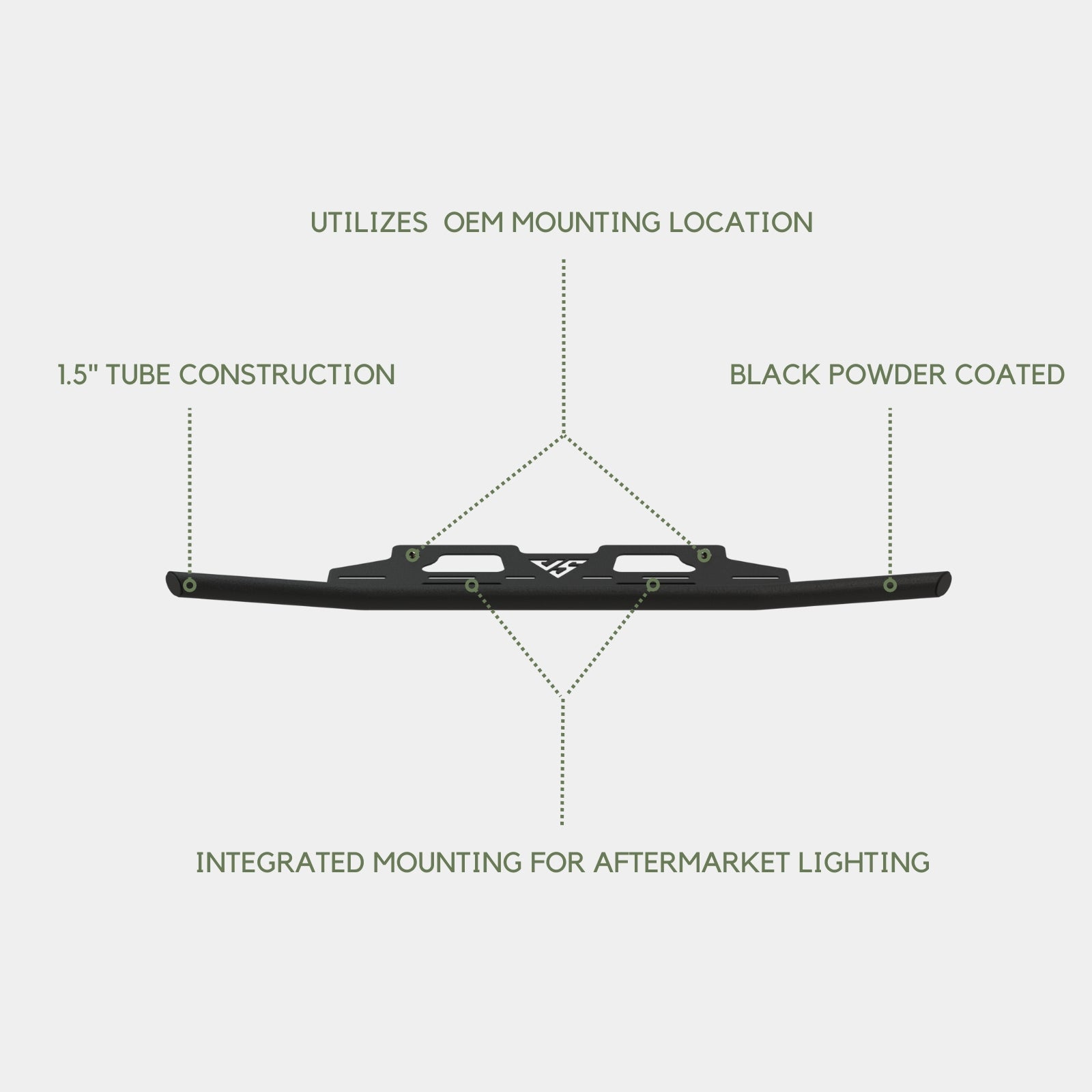 VANSPEED SPRINTER DEFENDER FRONT BUMPER