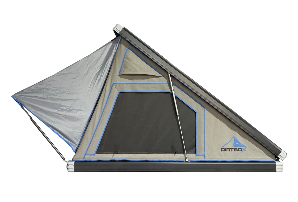 Dirtbox Overland Universal 4-Season Hard-Shell Roof Top Tent - Expedition-Grade Basecamp Fortress