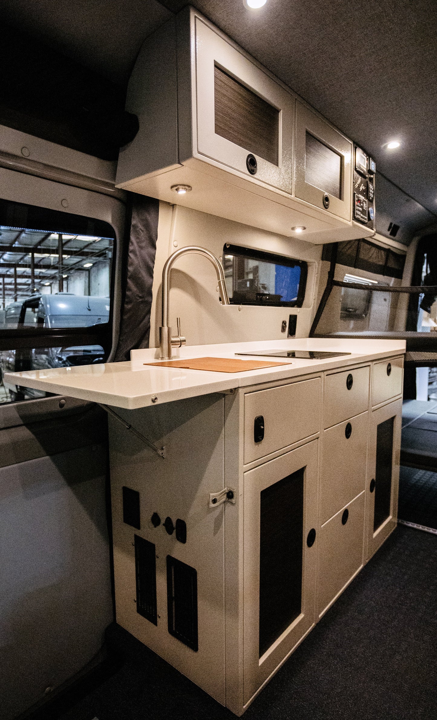 21" Upper Cabinet - Angled