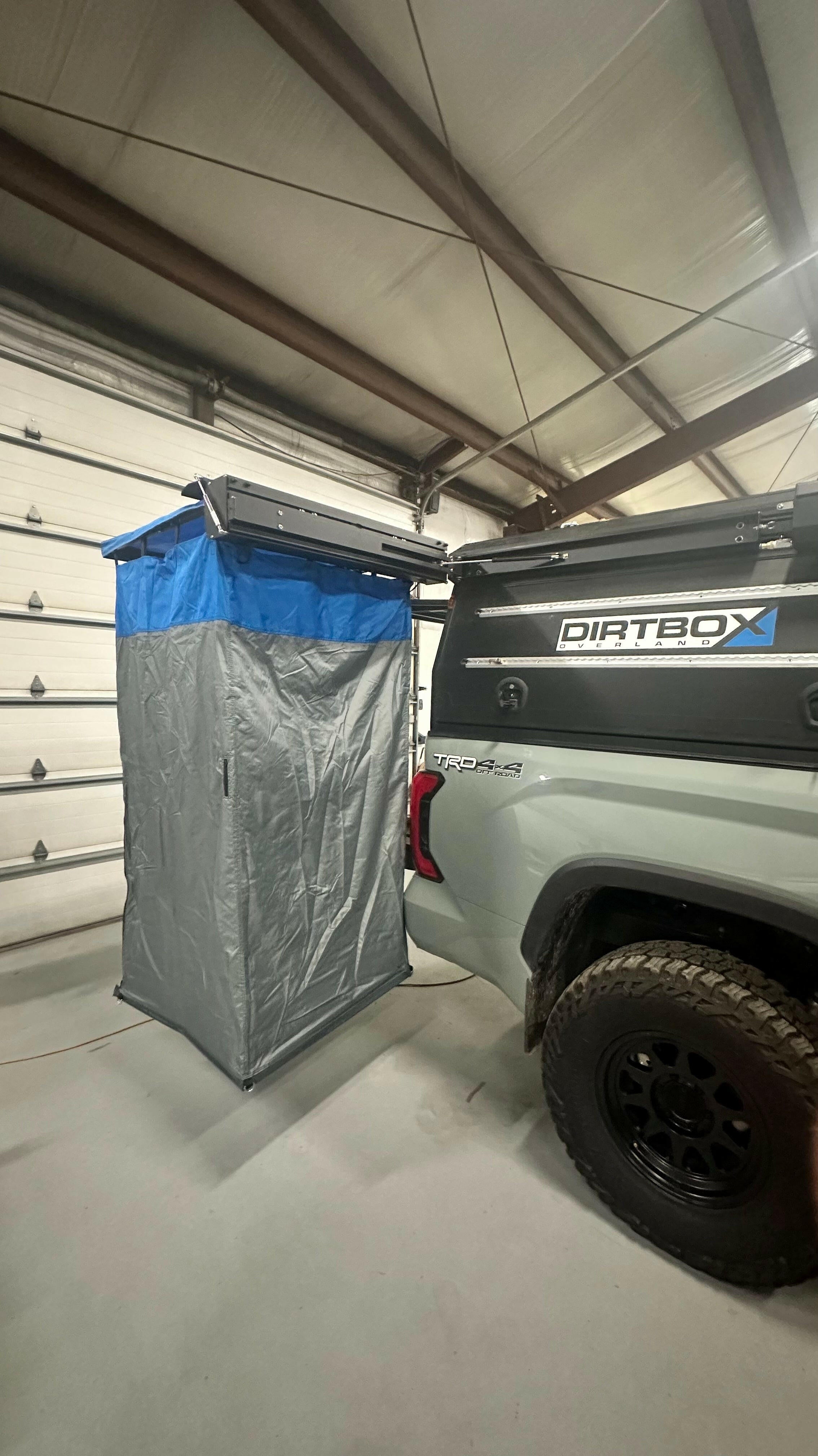 DIRTBOX OVERLAND ULTIMATE CAMP SHOWER & SWING-OUT SYSTEM KIT