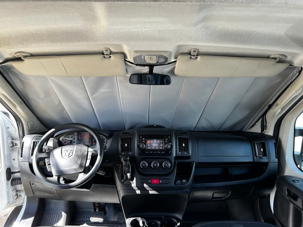 VanEssential Ram Promaster Stealth Front Windshield Cover - Thermal Privacy
