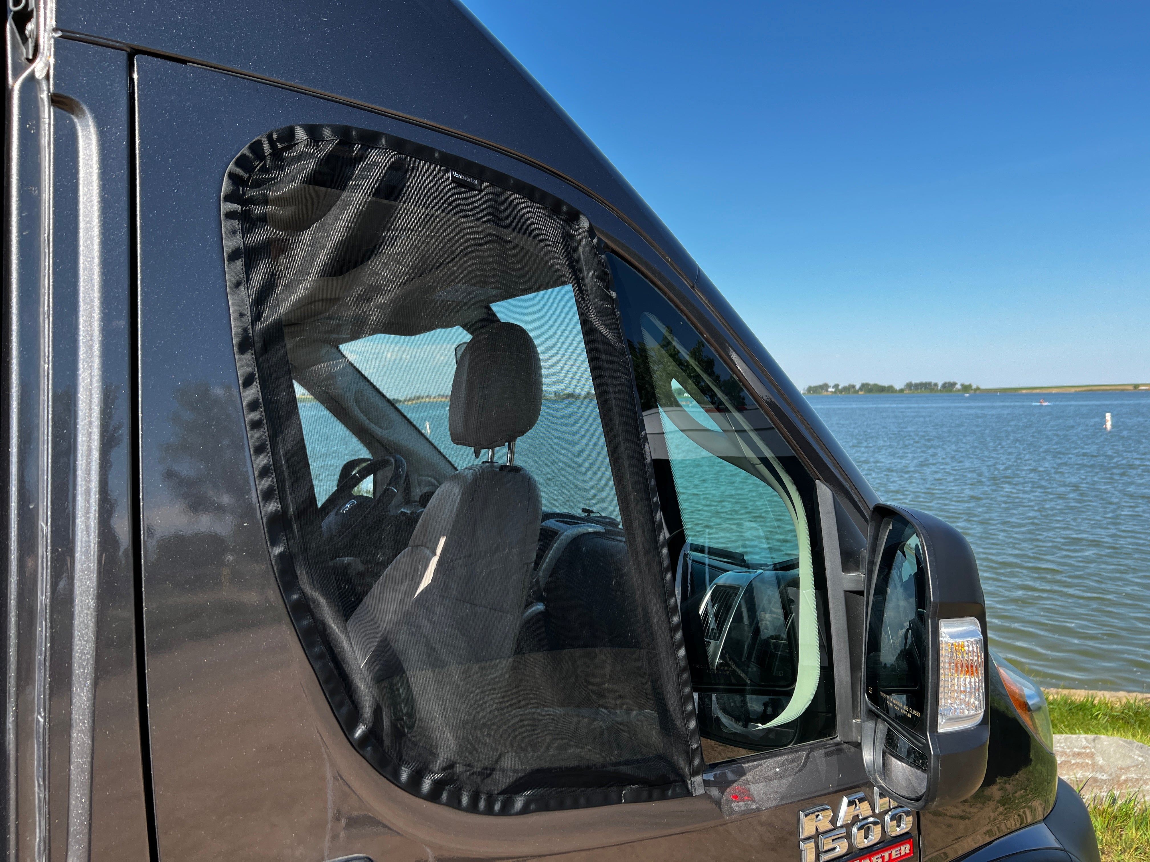 VanEssential Ram Promaster Bug Screen - Front Doors (Pair) - Pest-Free Airflow