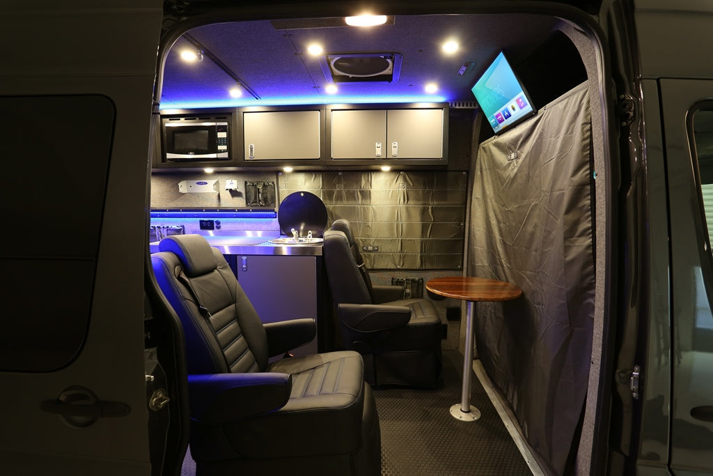 RB Components Sprinter Headliner Privacy Cover - Snap-On
