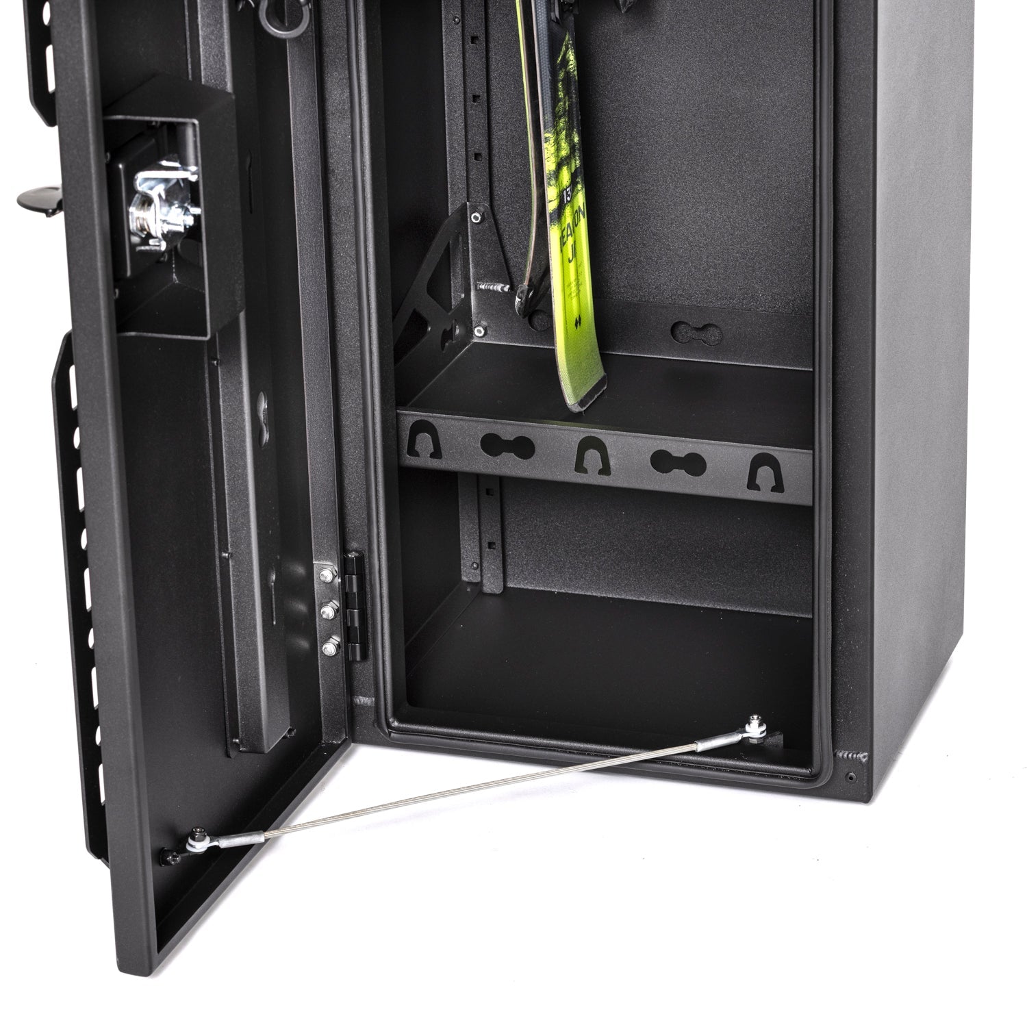 RB Components Large Rear Door Ski Box - Tall Exterior Storage