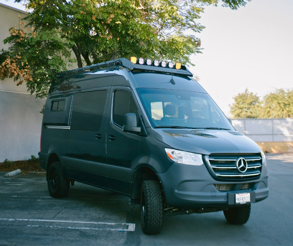 VANSPEED SPRINTER 144" HIGH ROOF SCOUT RACK - PREMIUM MODULAR AERODYNAMIC PLATFORM