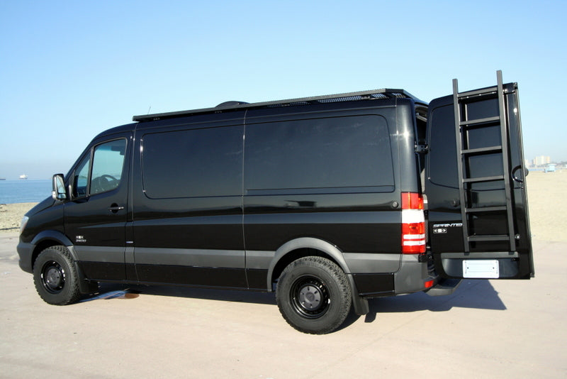 RB Components 2007+ Sprinter Low-Roof Rear Ladder - Driver Side