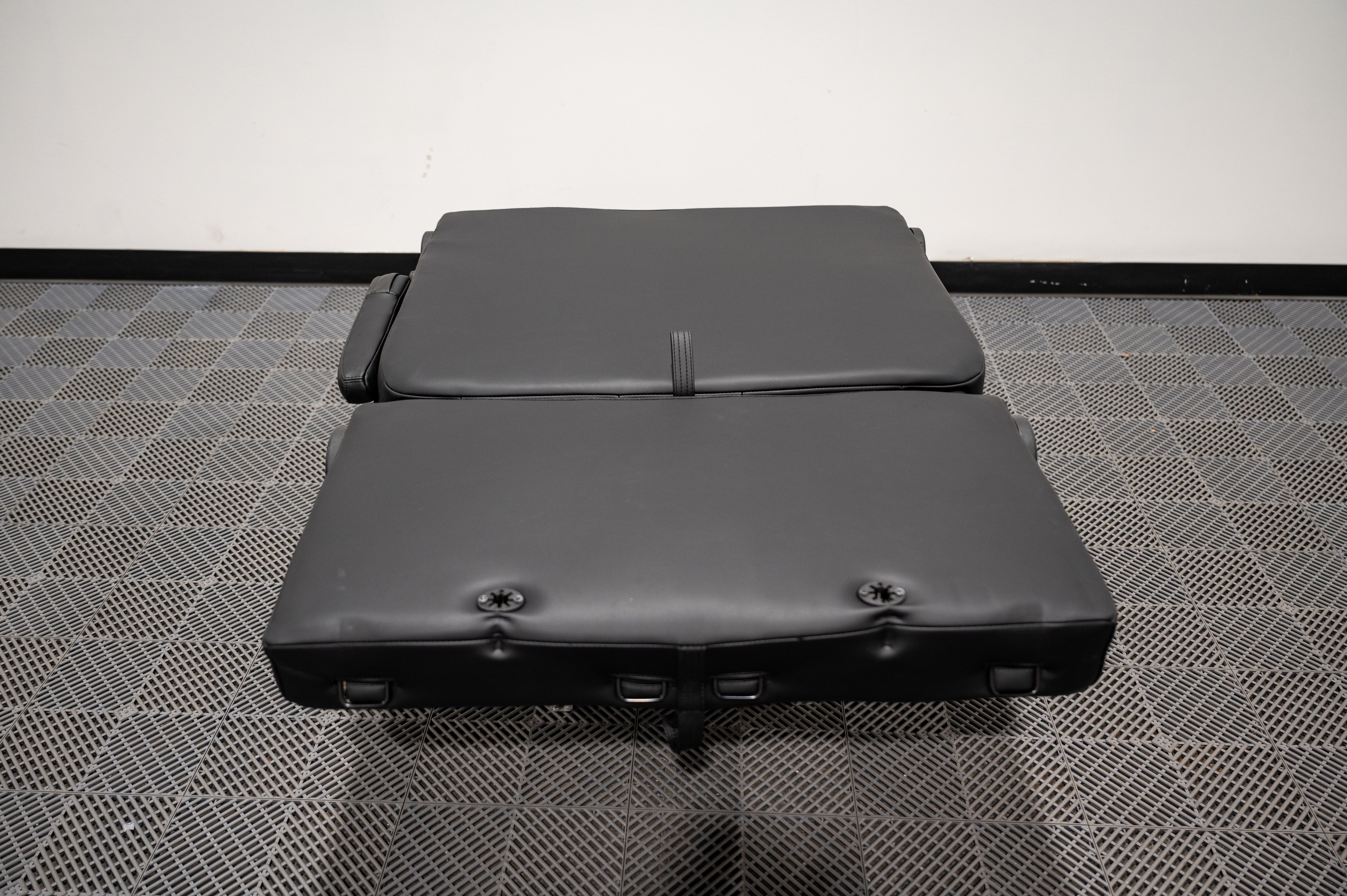 Alpine Van Works Dual-Fold Double Bench-to-Bed Seat - Flexible Seating