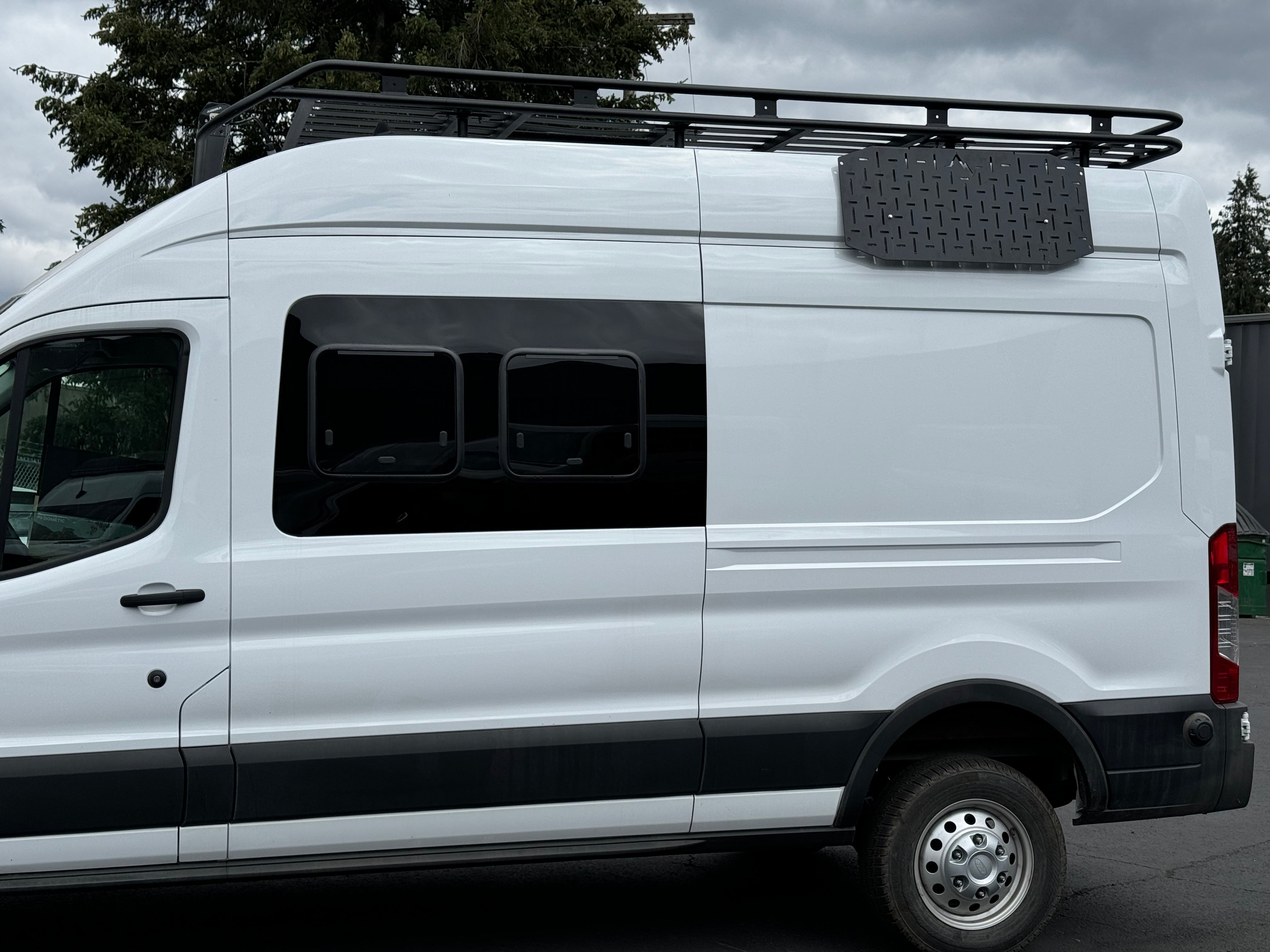 Alpine Van Works Transit Alpaca Cargo Plate - Drill-Free Gear Mount