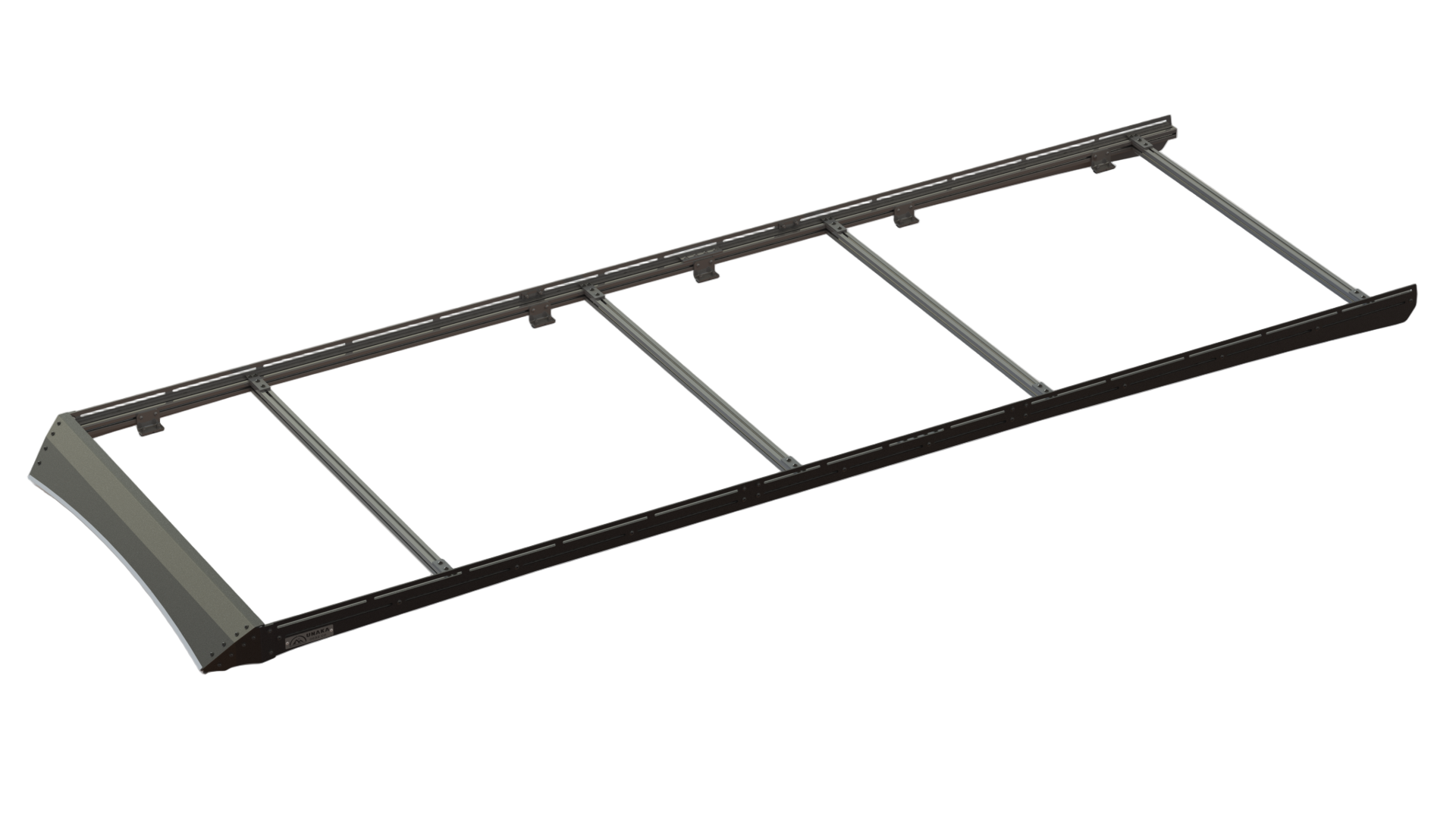 Unaka Gear Co. V1 Mercedes Sprinter Roof Rack - Premium - 170" High Roof - Modular Roof Rack System