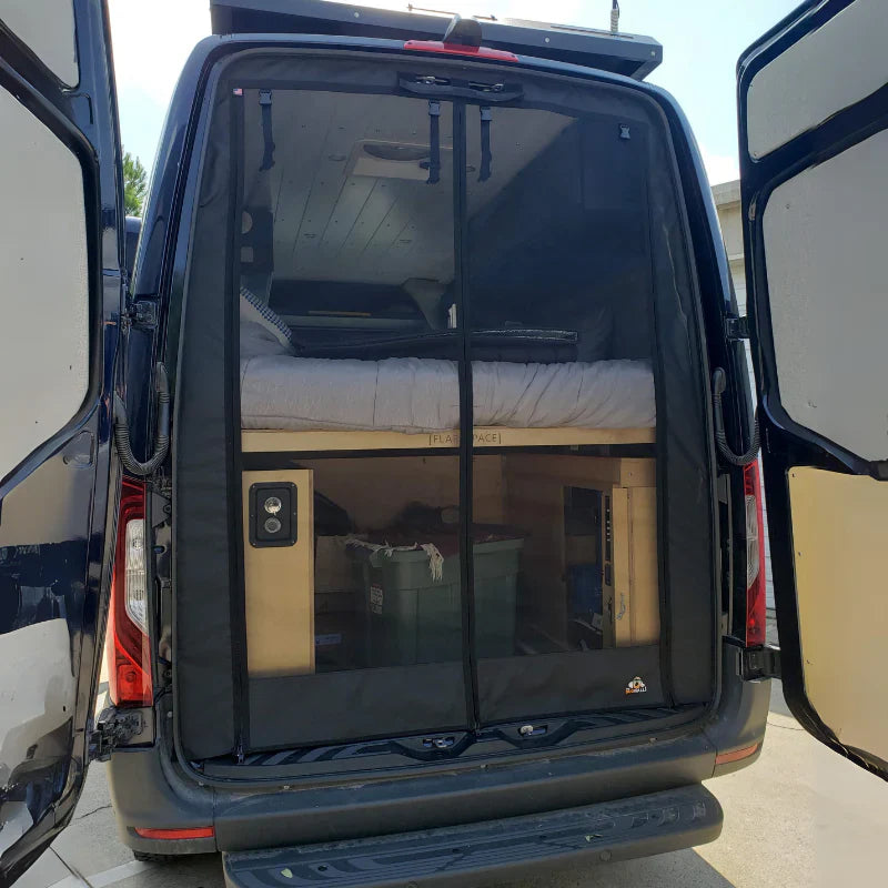 The Bug Wall Sprinter Fast Track Rear Screen - Slide-In Fit