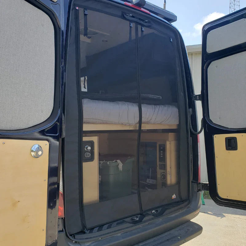 The Bug Wall Sprinter Fast Track Rear Screen - Slide-In Fit