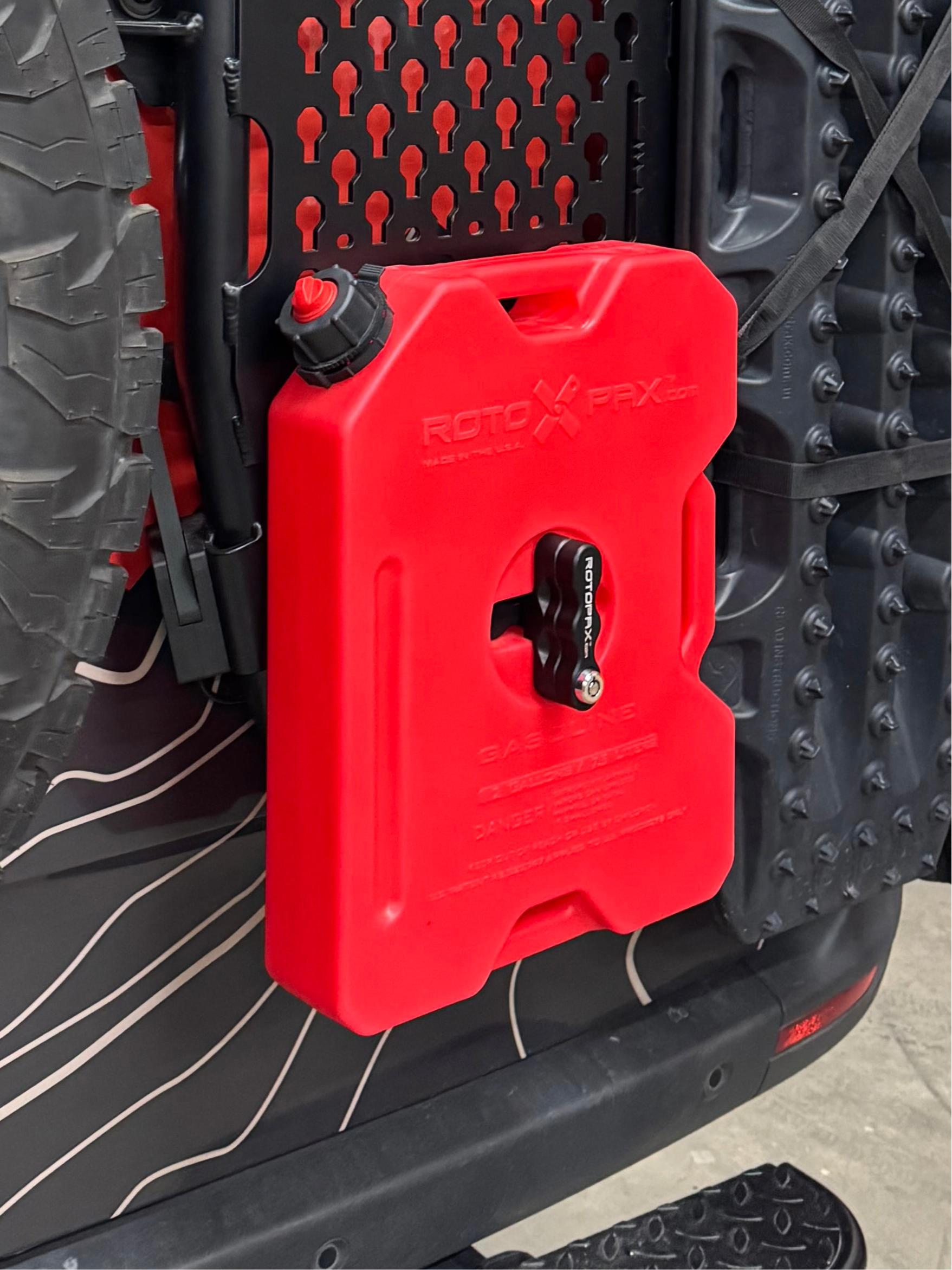 Unaka Gear Co. Rear Door Ladder Molle Panel