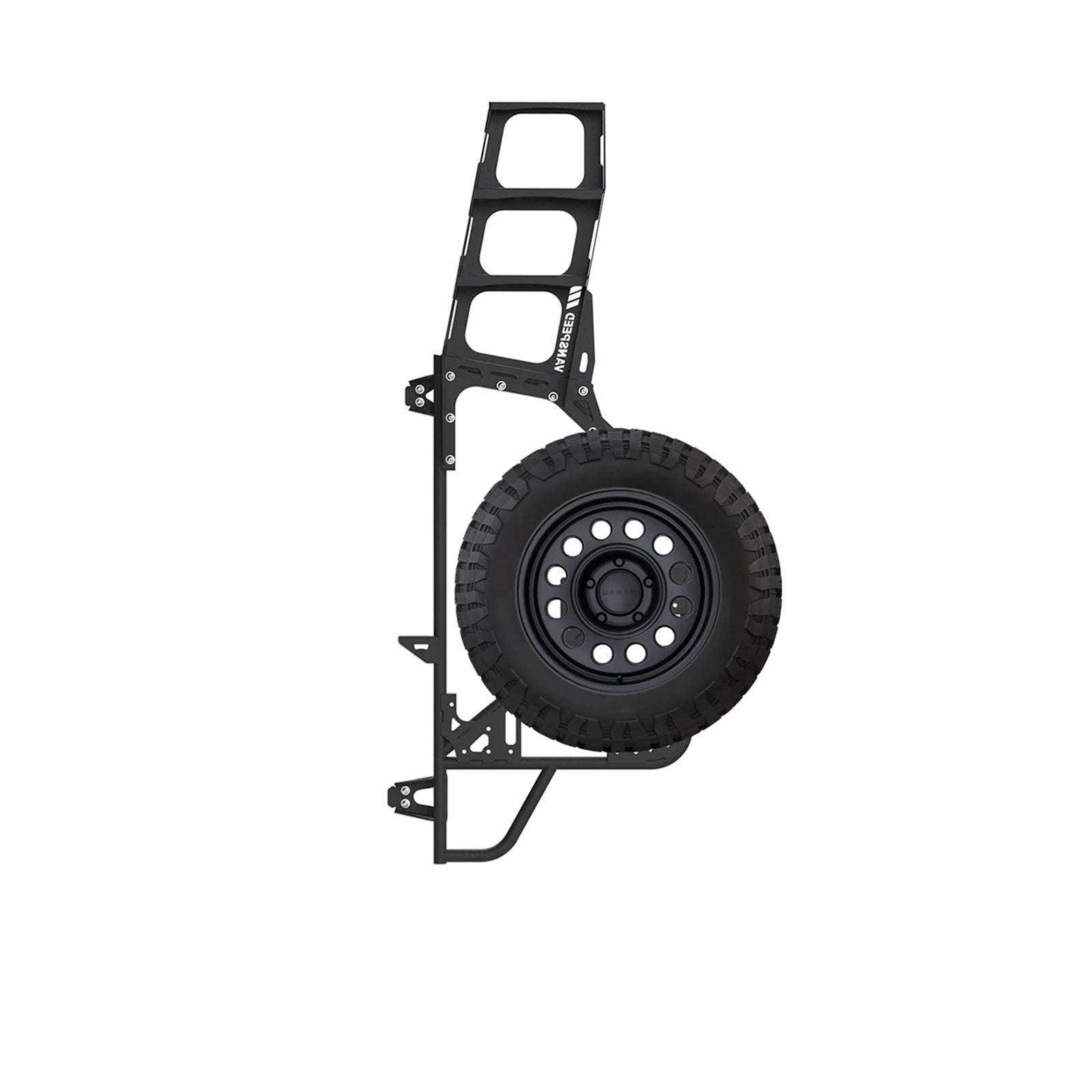 VANSPEED SPRINTER REAR DOOR LADDER & TIRE CARRIER (2019+)